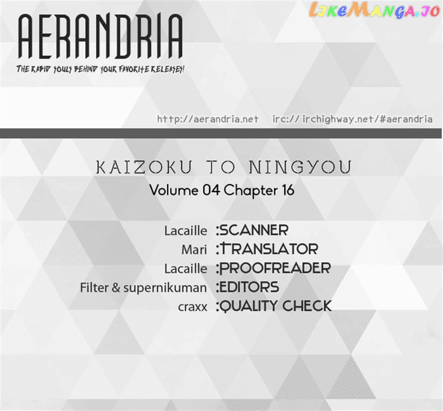 Kaizoku to Ningyo chapter 16 - page 56