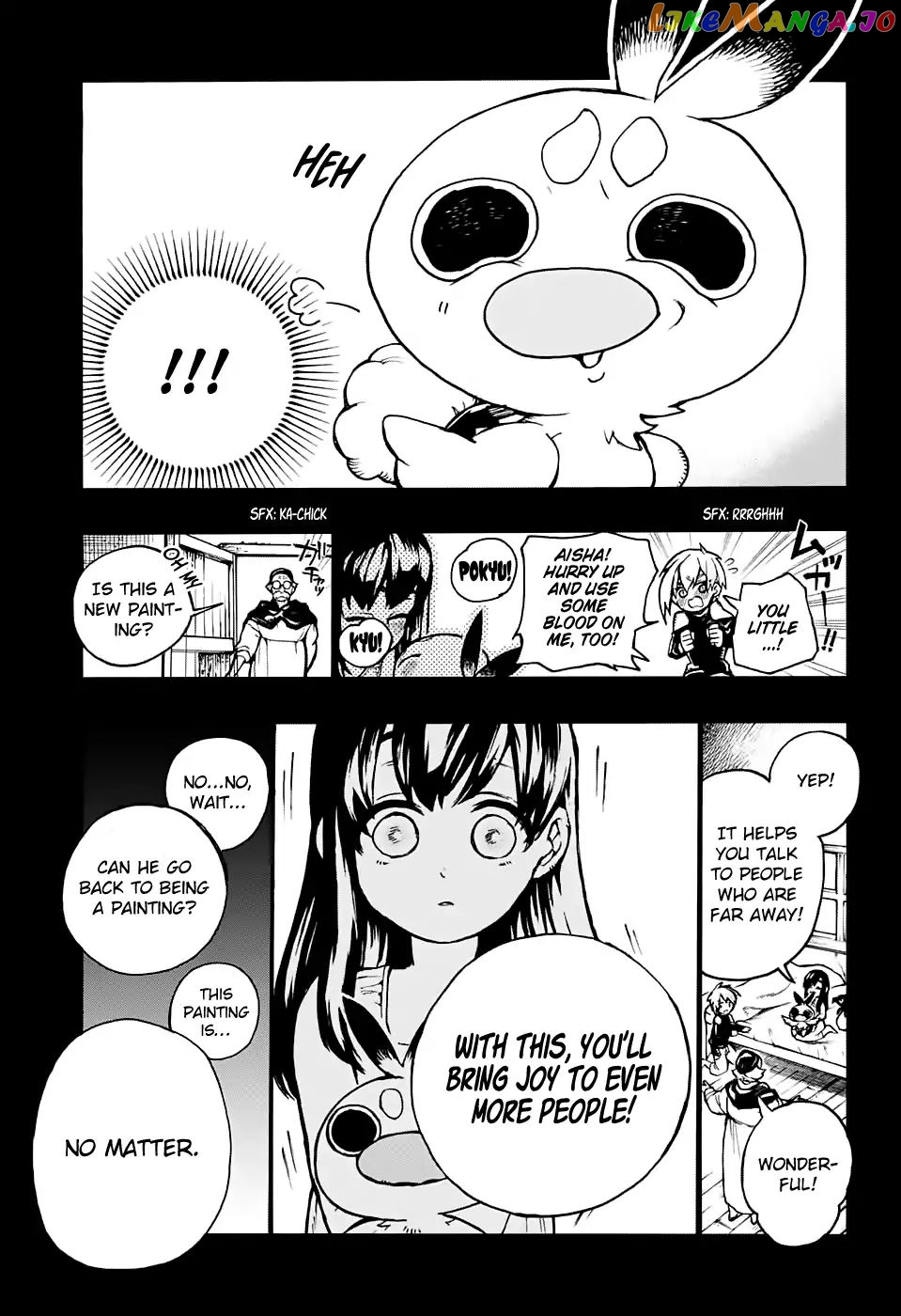 Majo no Kaigashuu chapter 4 - page 36