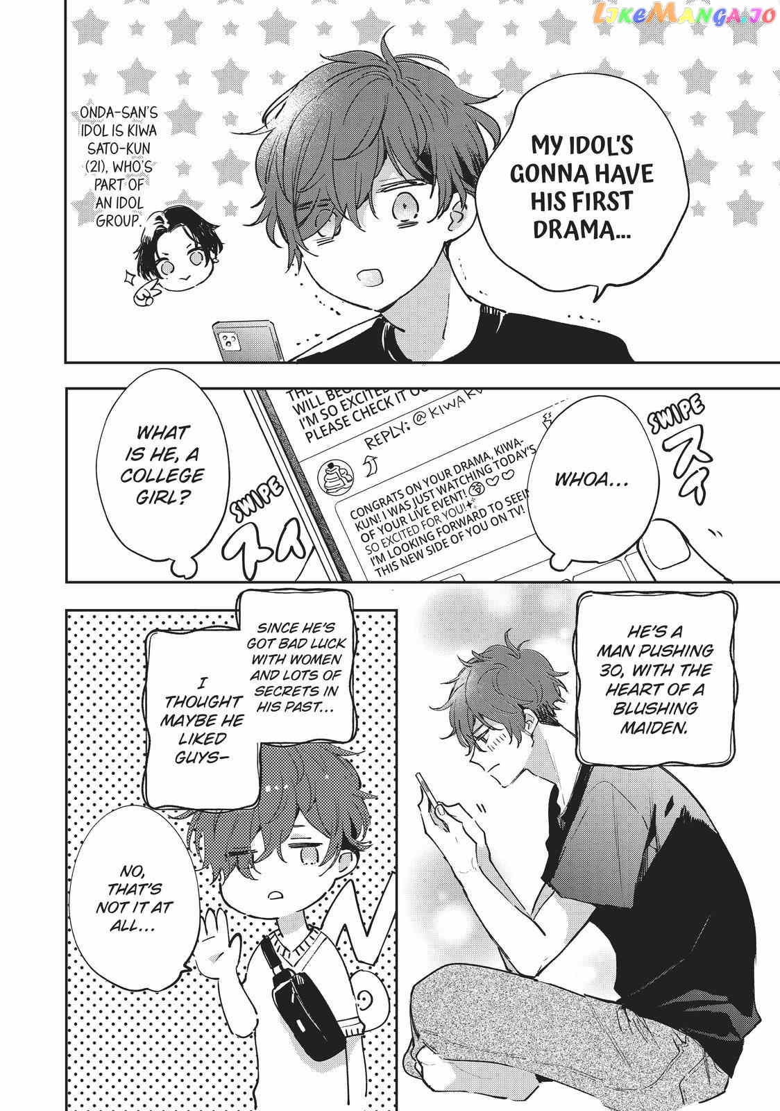 Having an Idol-Loving Boyfriend is the Best chapter 1 - page 11