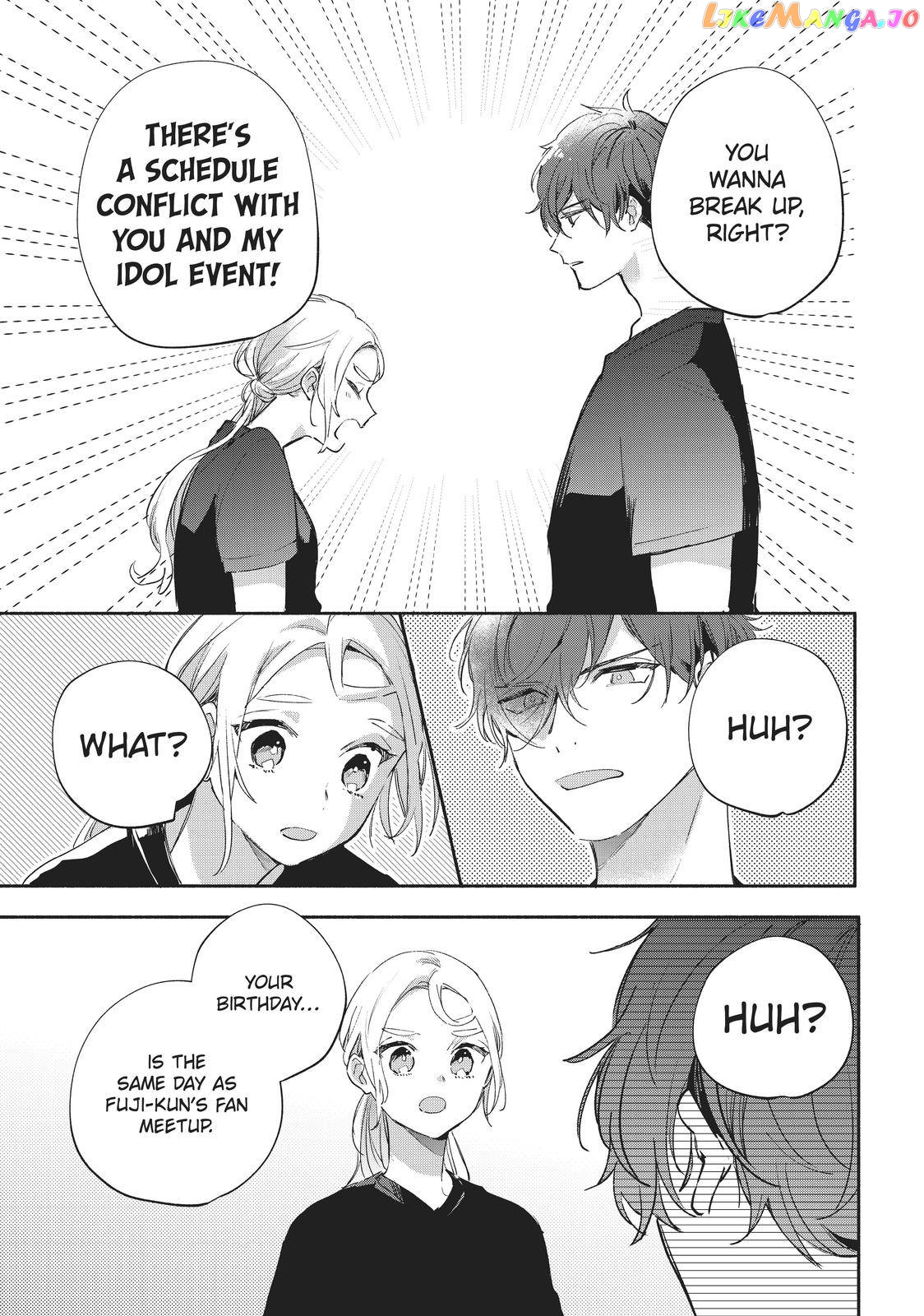 Having an Idol-Loving Boyfriend is the Best chapter 3 - page 16