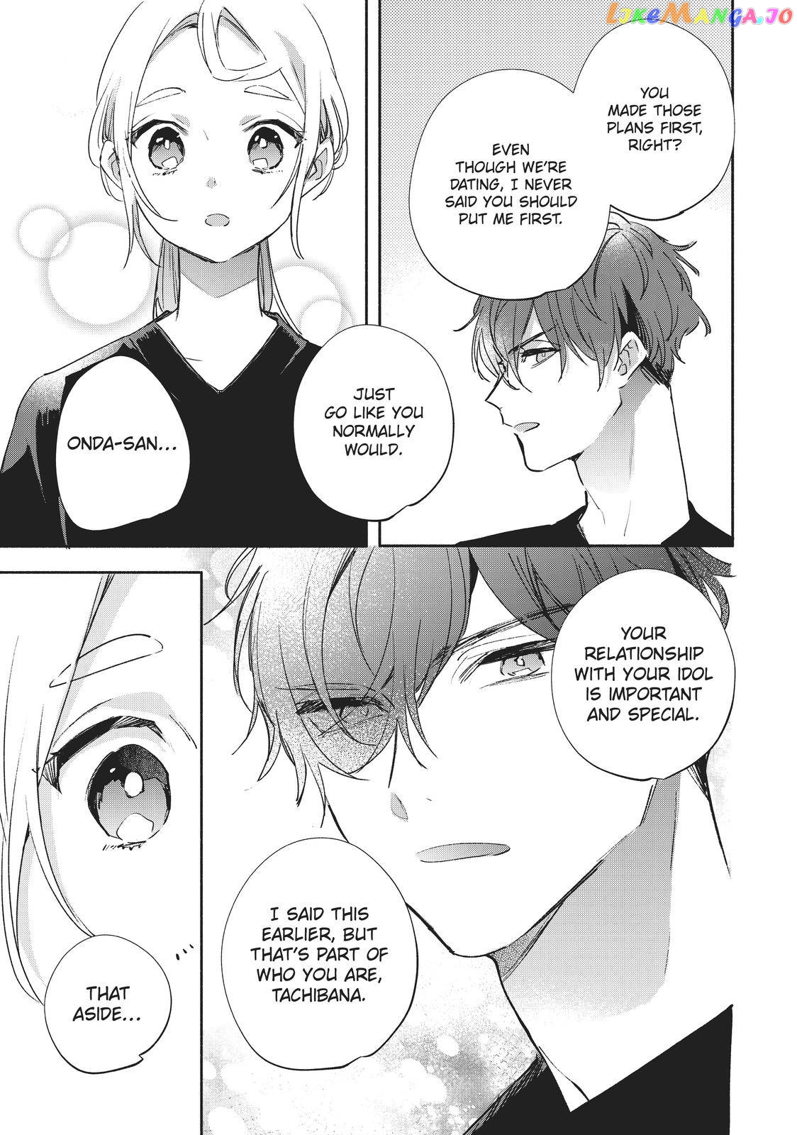 Having an Idol-Loving Boyfriend is the Best chapter 3 - page 18