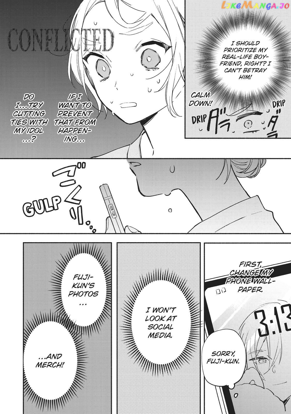 Having an Idol-Loving Boyfriend is the Best chapter 3 - page 7