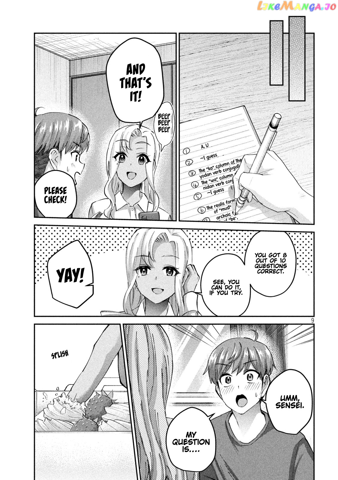 Gyaru Sensei chapter 38 - page 10