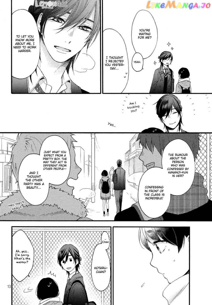 Hananoi-Kun To Koi No Yamai chapter 1 - page 13