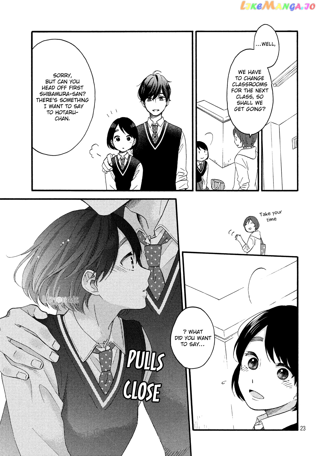 Hananoi-Kun To Koi No Yamai chapter 17 - page 24