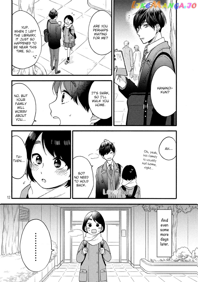 Hananoi-Kun To Koi No Yamai chapter 6 - page 13