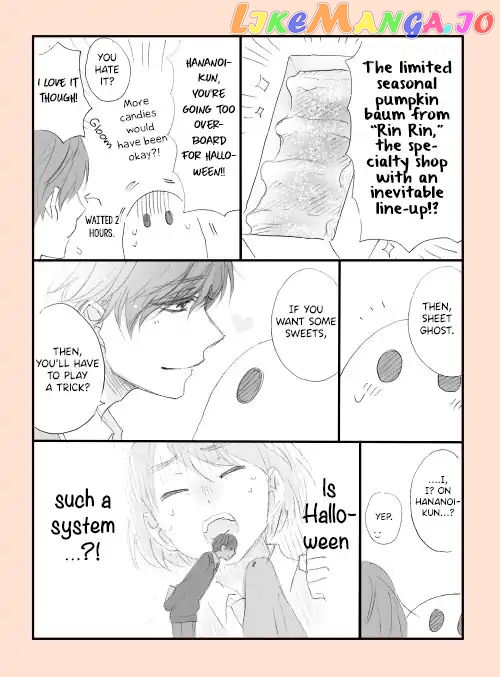 Hananoi-Kun To Koi No Yamai chapter 8.1 - page 3