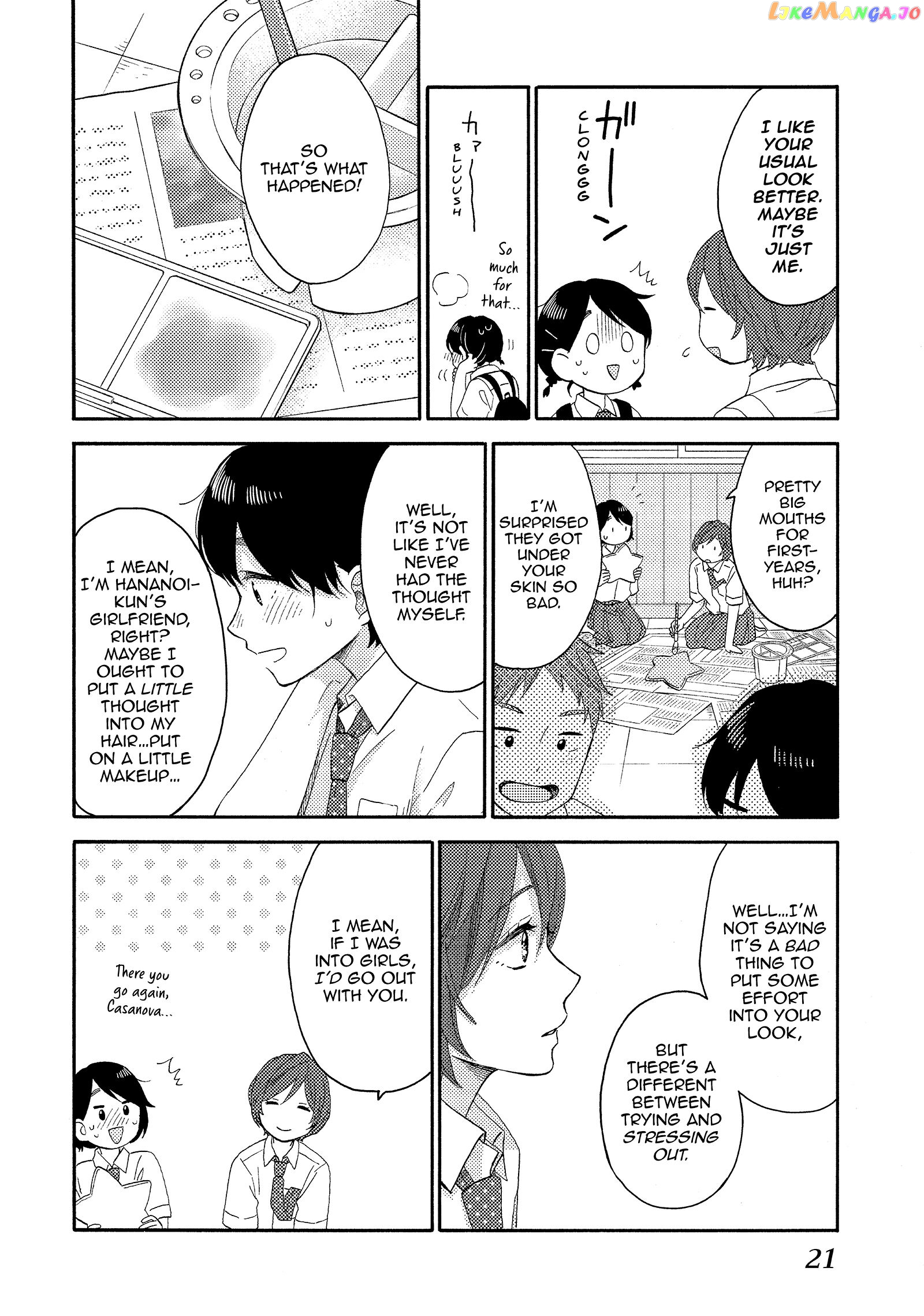 Hananoi-Kun To Koi No Yamai chapter 25 - page 22