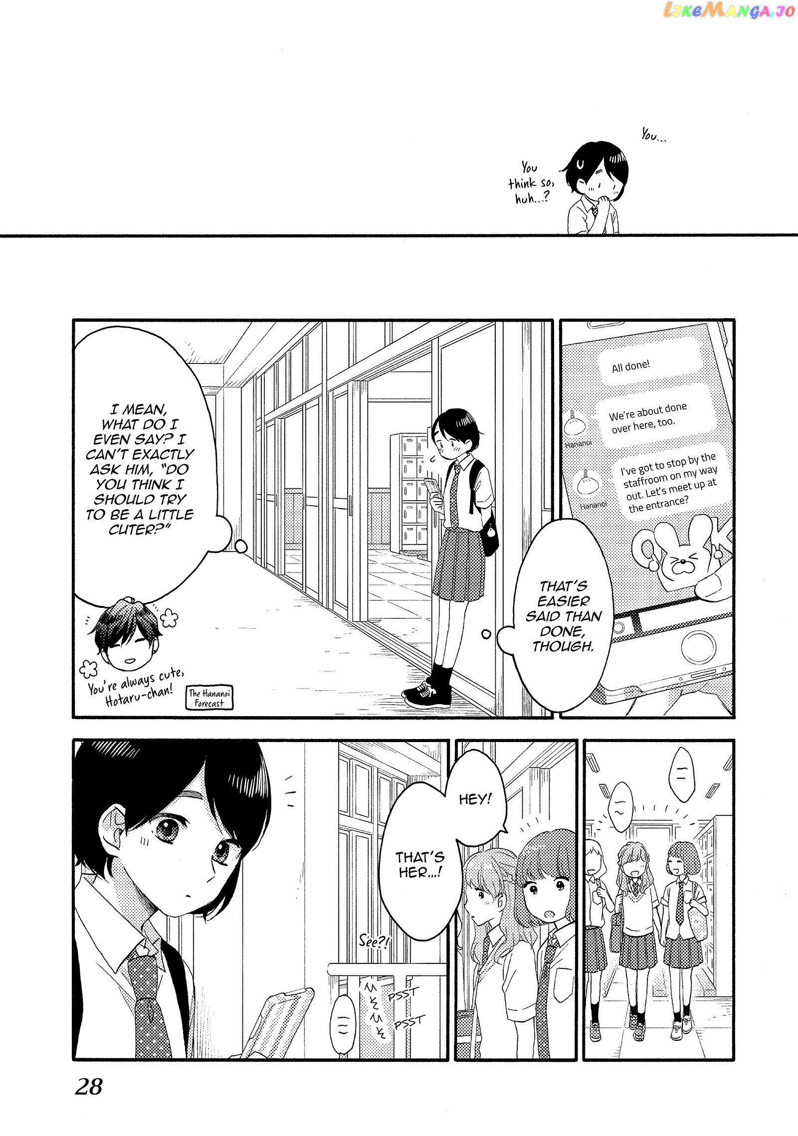 Hananoi-Kun To Koi No Yamai chapter 25 - page 29