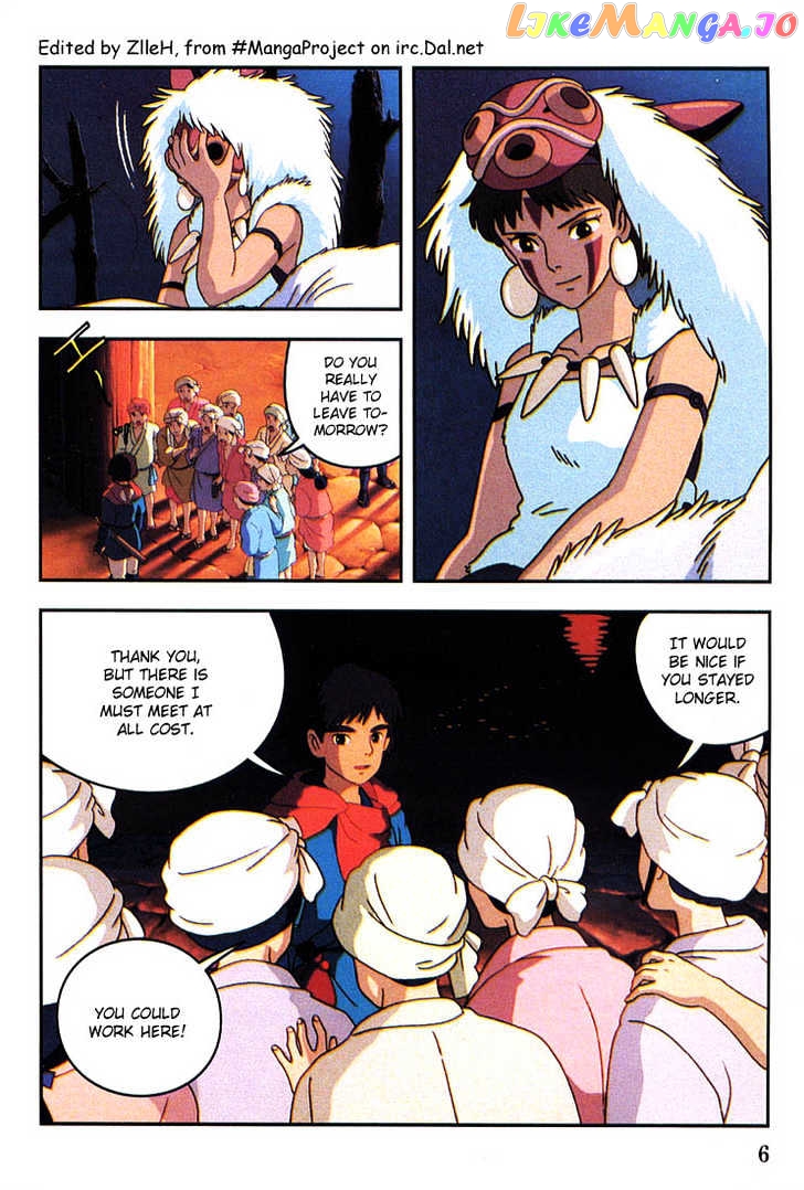 Princess Mononoke chapter 8.1 - page 7