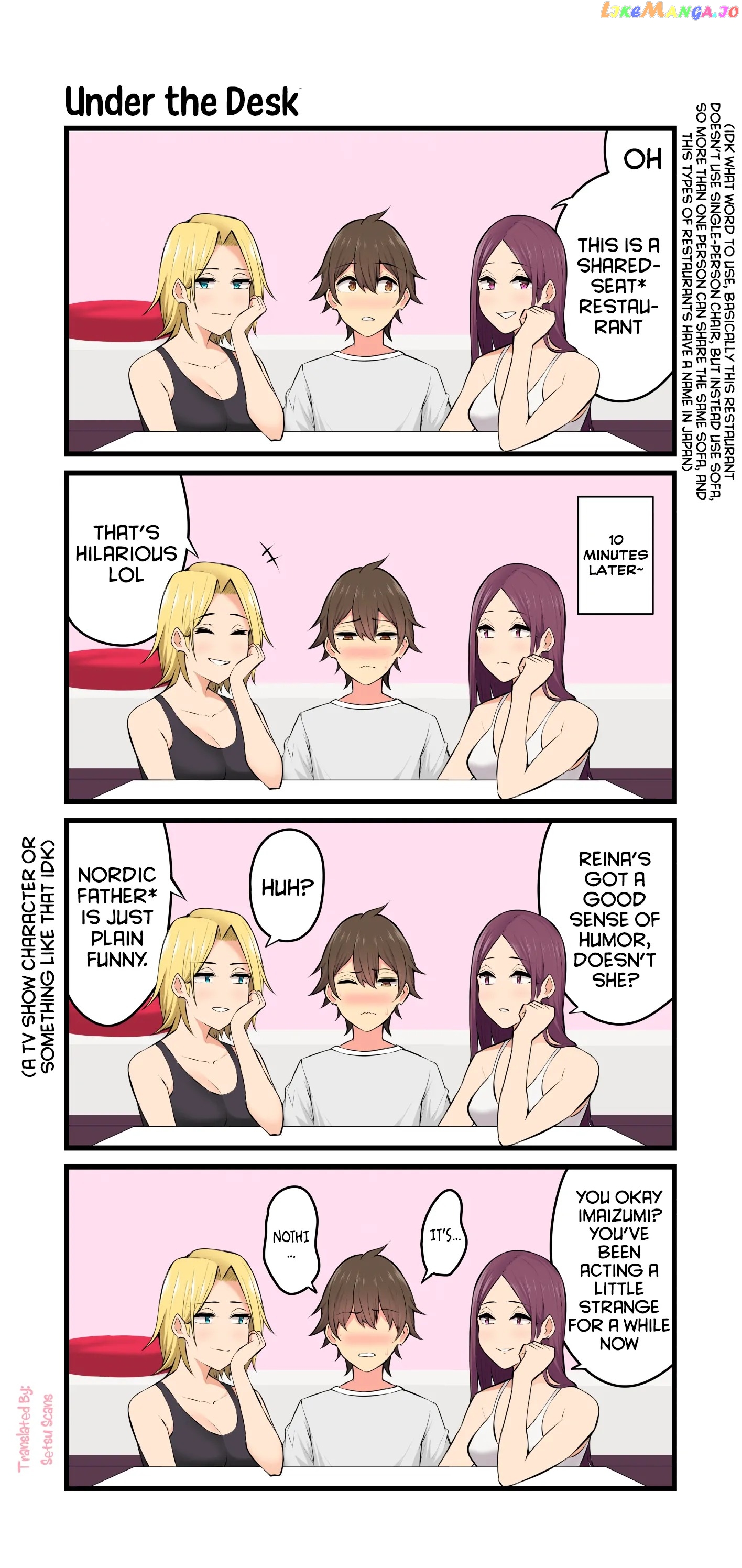 Imaizumin’s House is a Place for Gals to Gather [Pixiv Extras] Chapter 9 - page 1