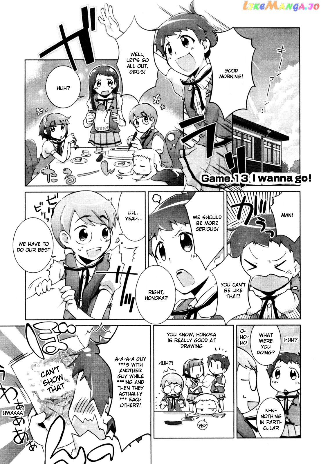 Tokurei Sochi Dantai Stella Jogakuin Koutouka C3 Bu chapter 13 - page 1