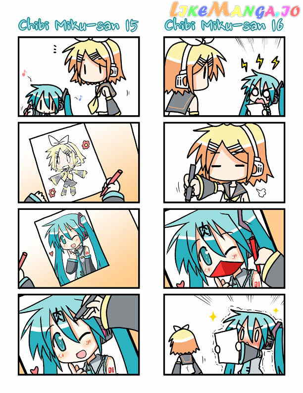 Chibi Miku-san chapter 1 - page 9