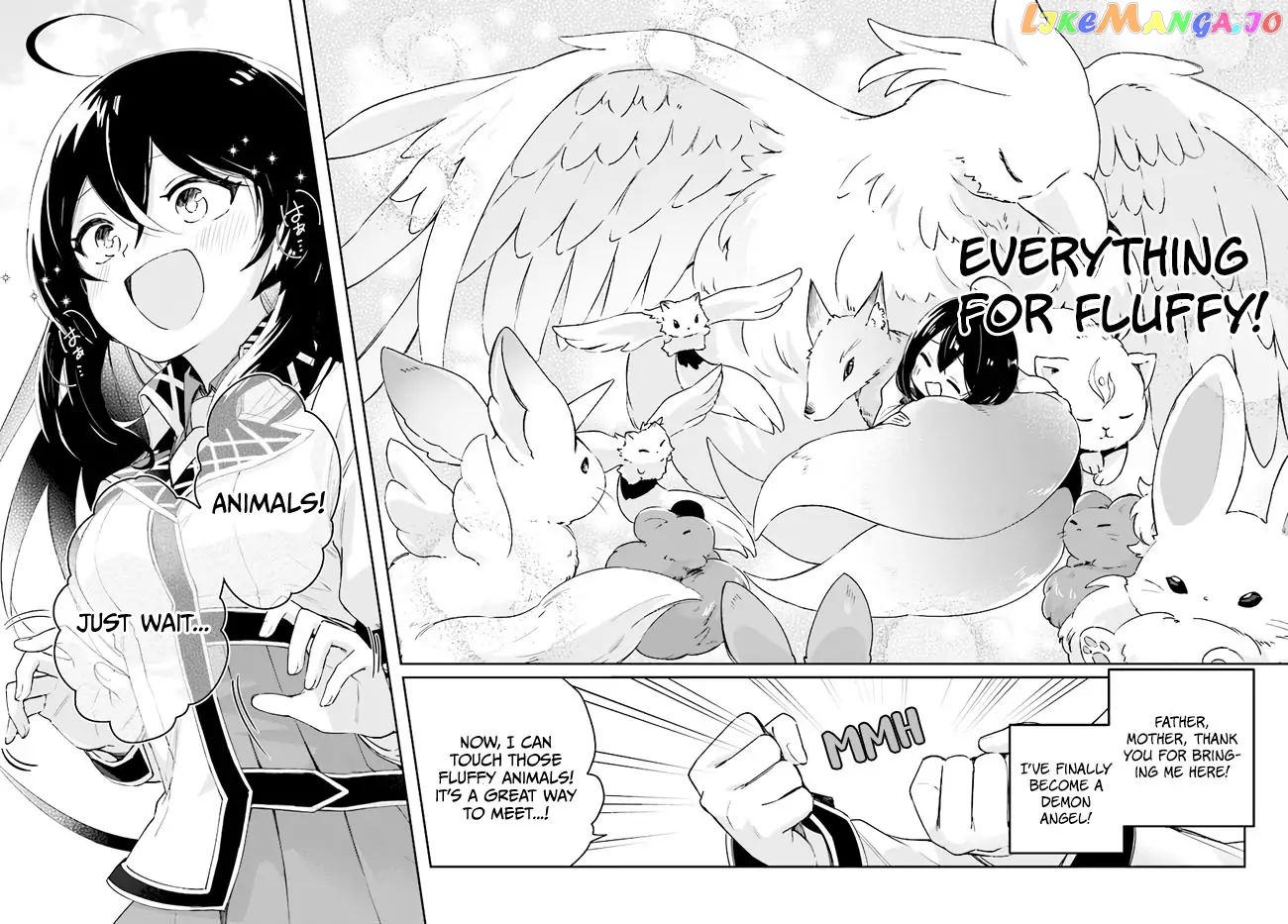 Saint? No, It's A Passing Demon! ~Absolutely Invincible Saint Travels With Mofumofu~ chapter 1.1 - page 26