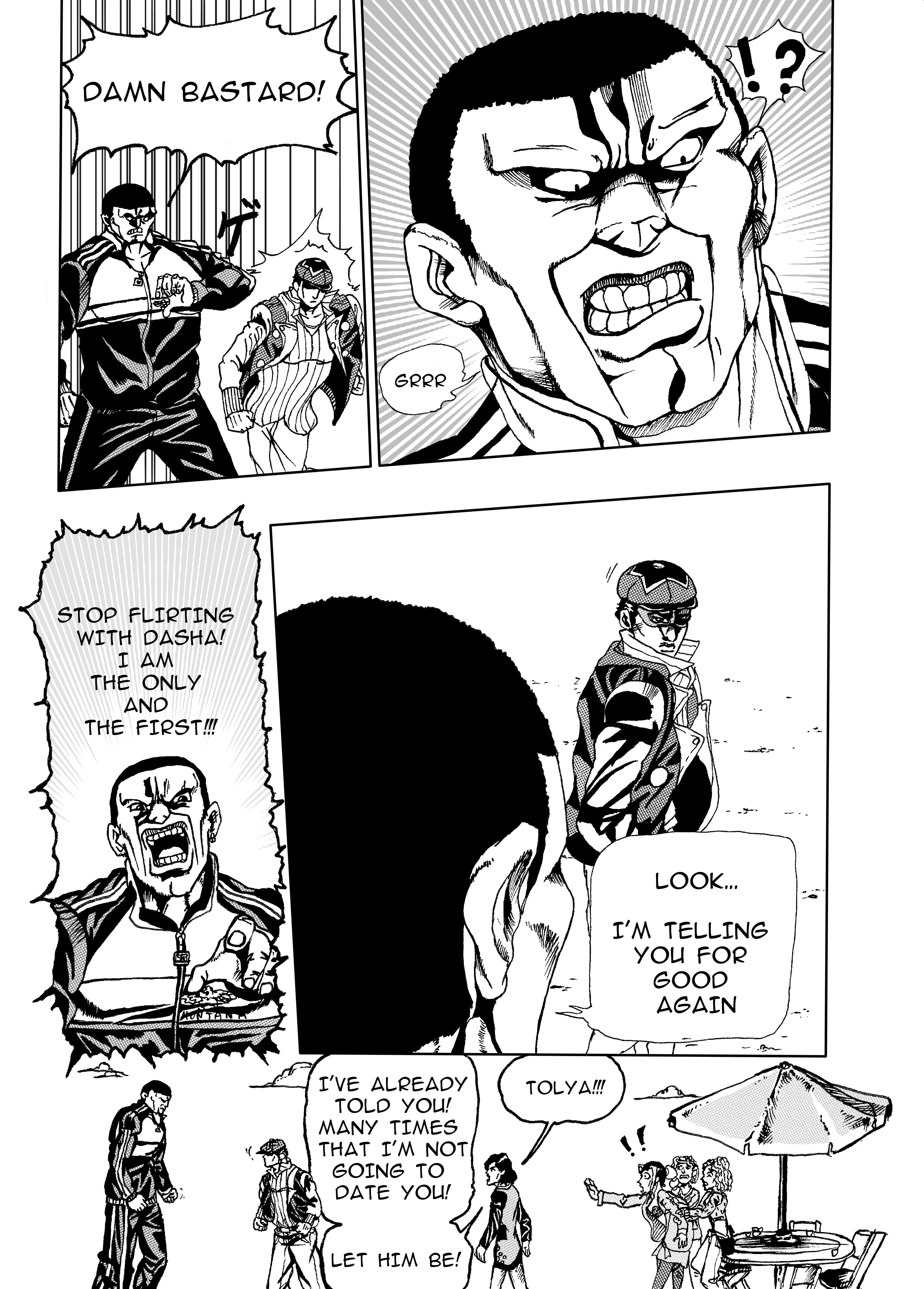 Jojo's Bizarre Adventure: Moscow Calling (Doujinshi) chapter 2 - page 10
