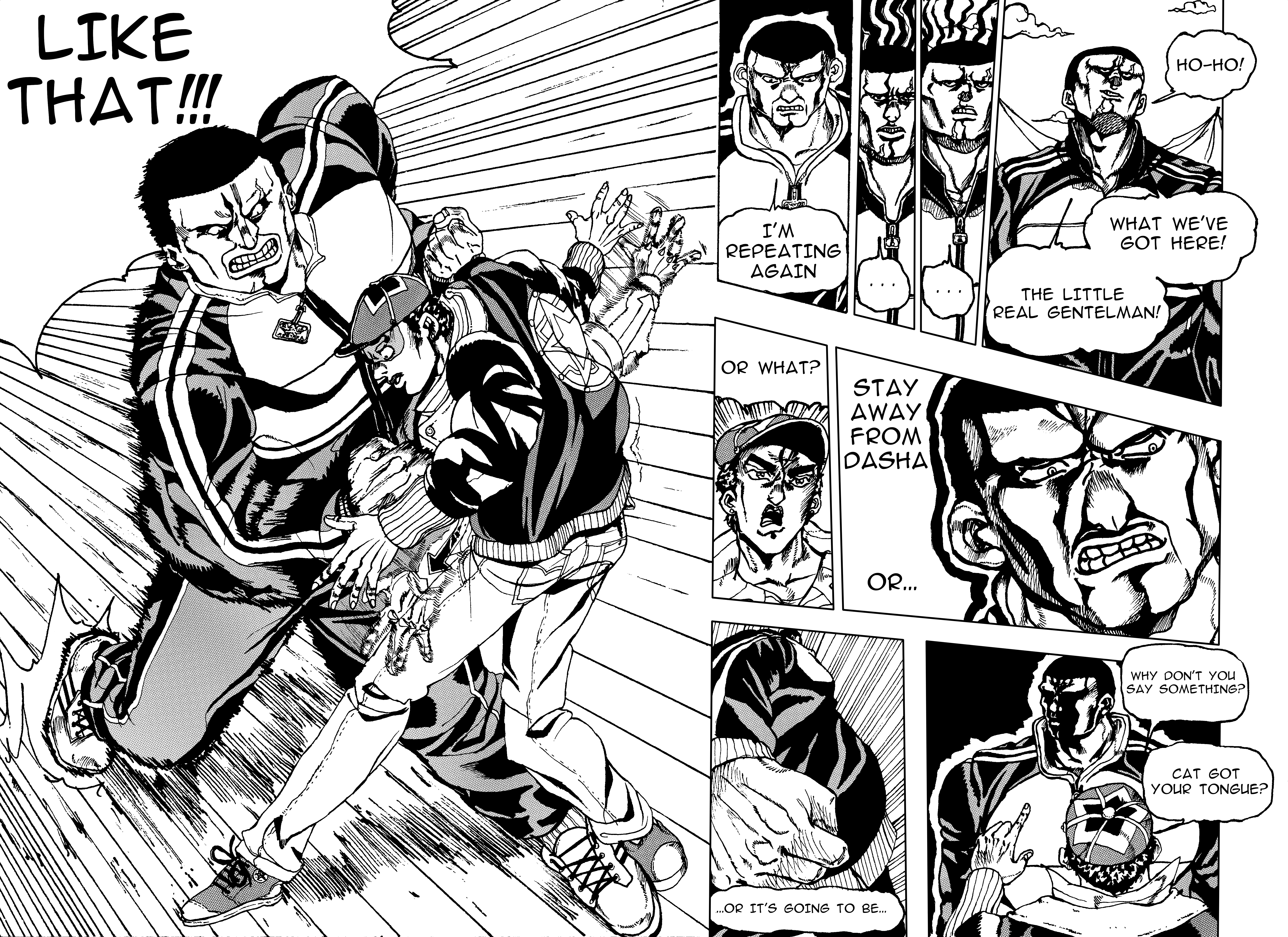 Jojo's Bizarre Adventure: Moscow Calling (Doujinshi) chapter 2 - page 12