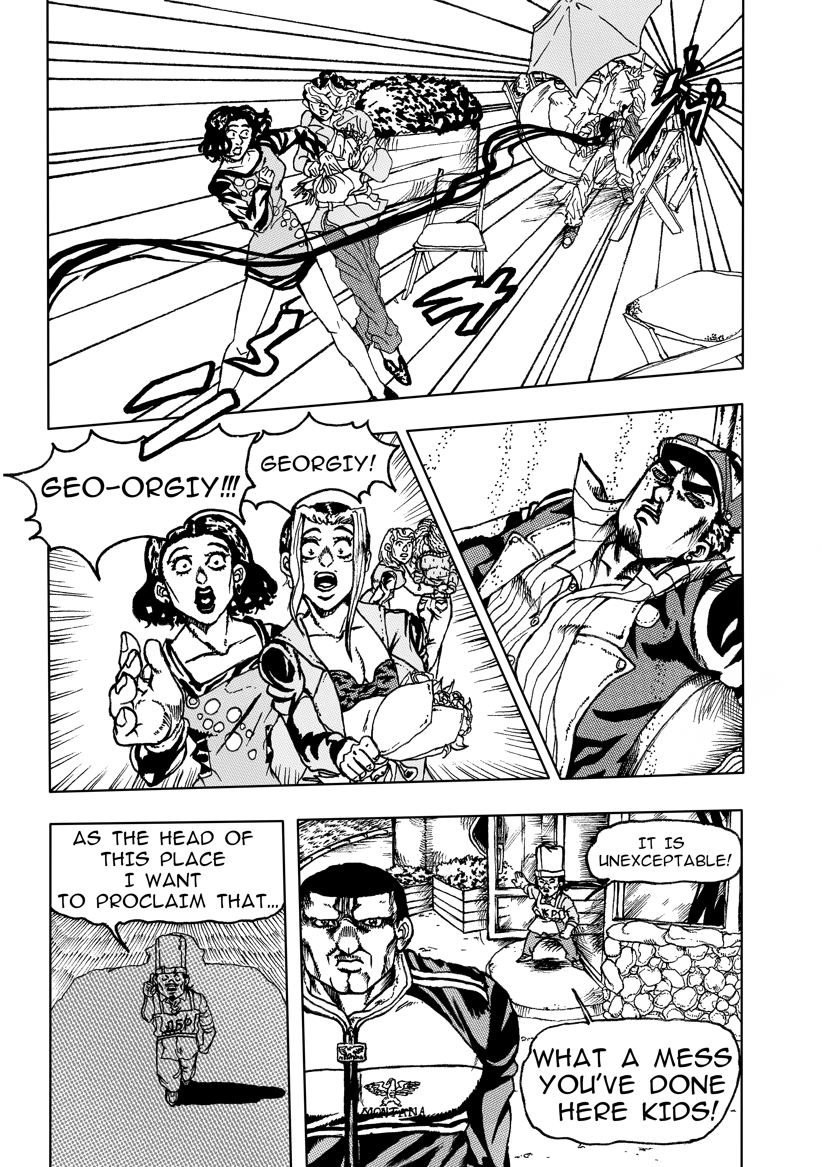 Jojo's Bizarre Adventure: Moscow Calling (Doujinshi) chapter 2 - page 13