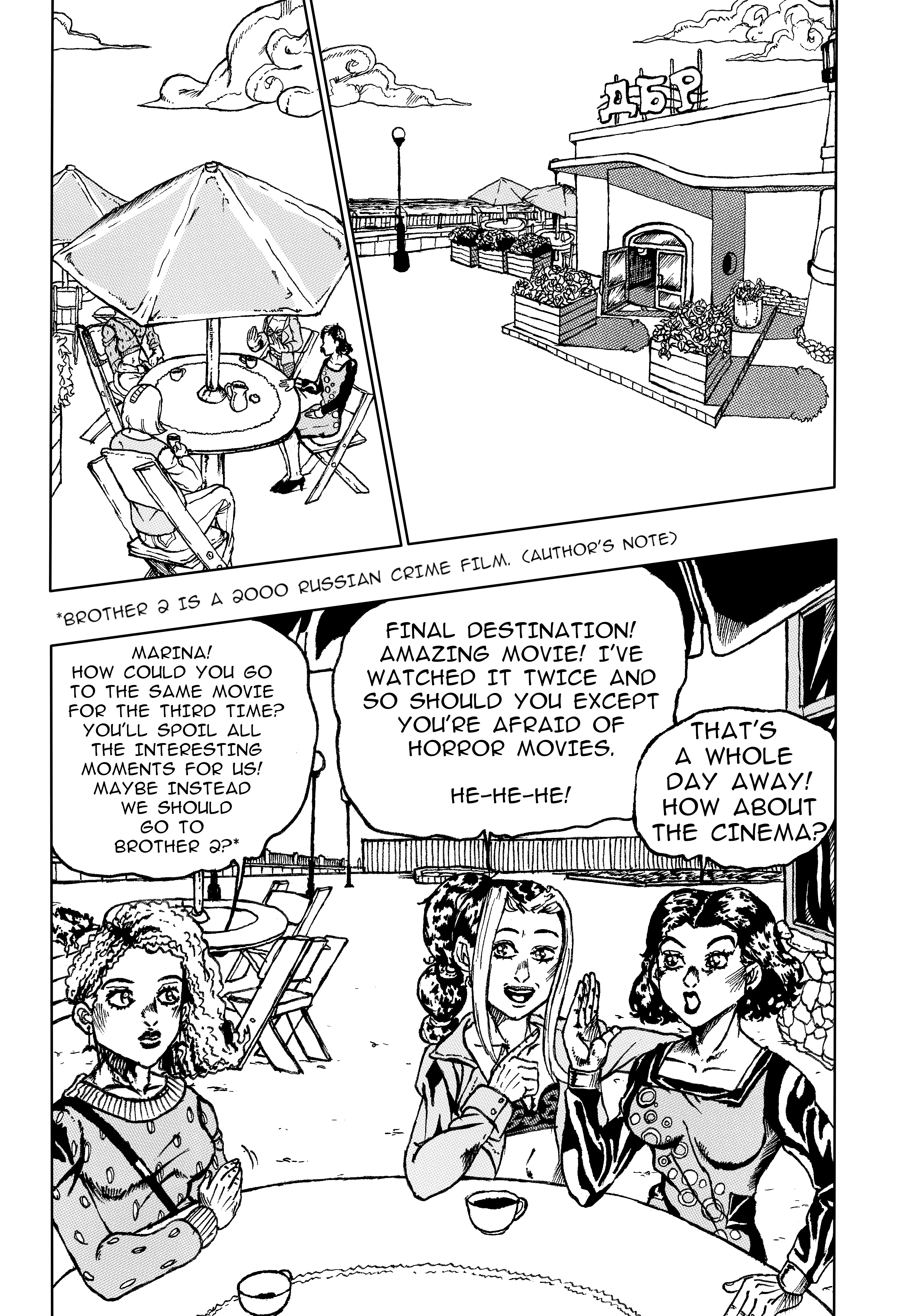 Jojo's Bizarre Adventure: Moscow Calling (Doujinshi) chapter 2 - page 2