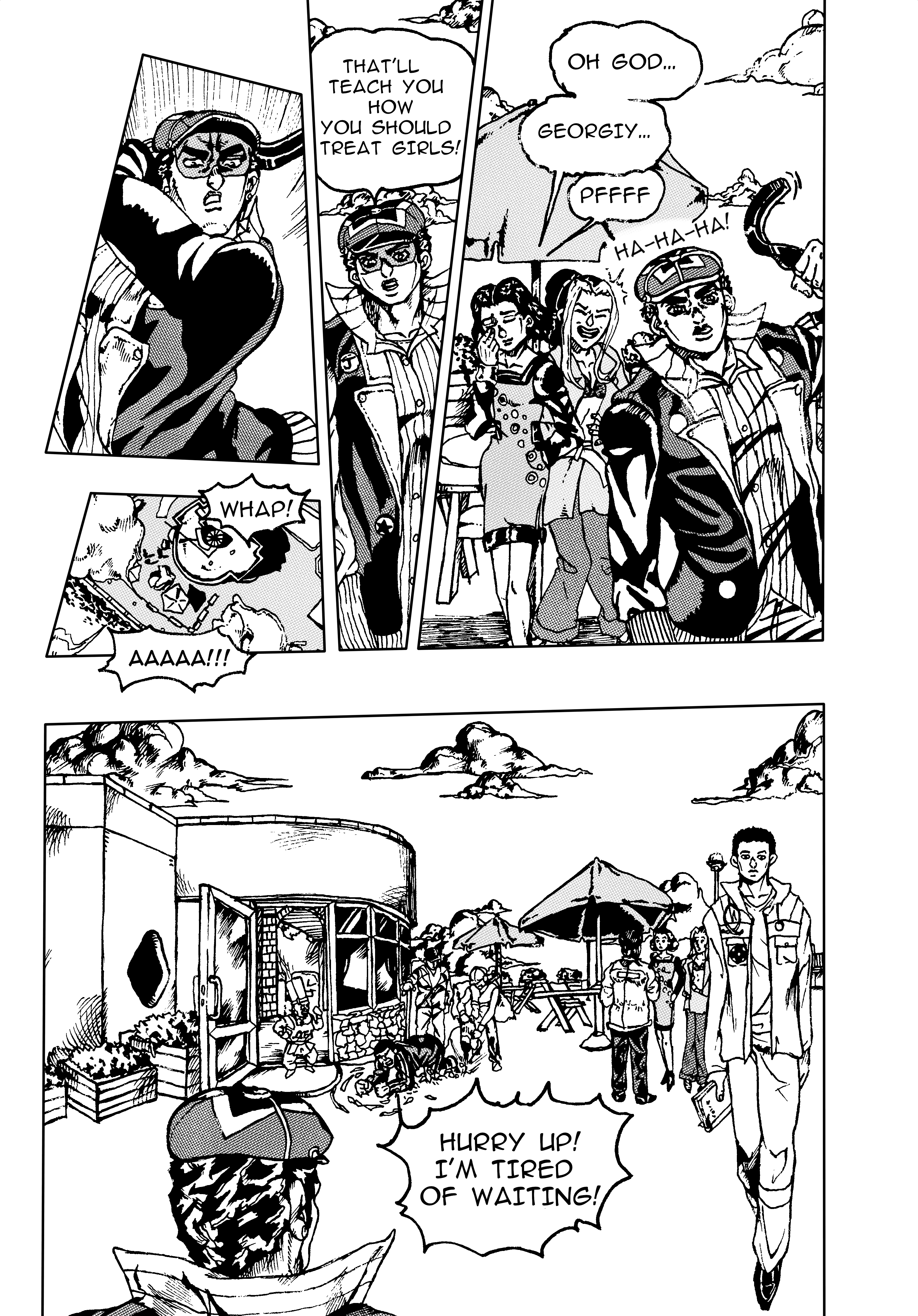 Jojo's Bizarre Adventure: Moscow Calling (Doujinshi) chapter 2 - page 25