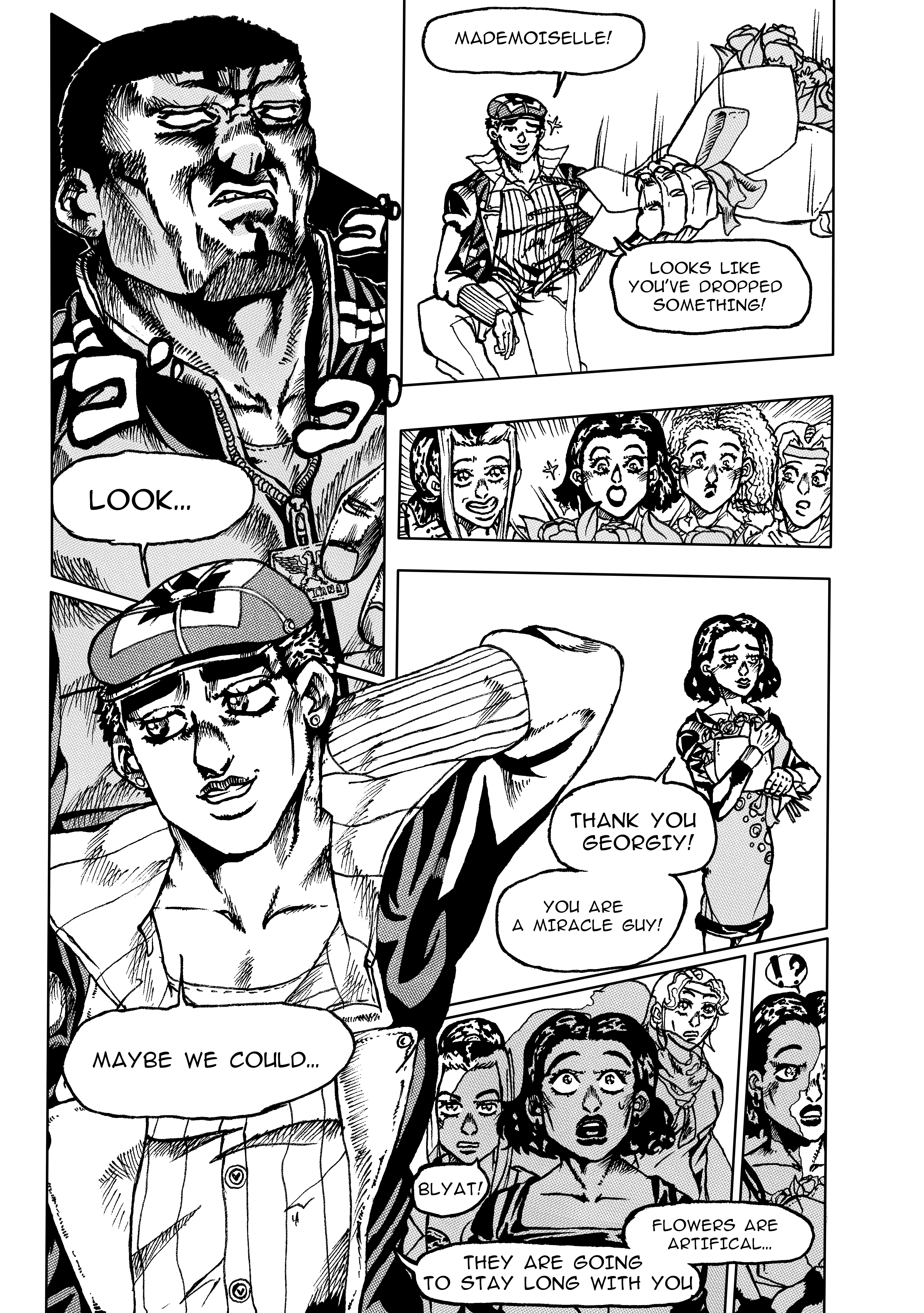 Jojo's Bizarre Adventure: Moscow Calling (Doujinshi) chapter 2 - page 8