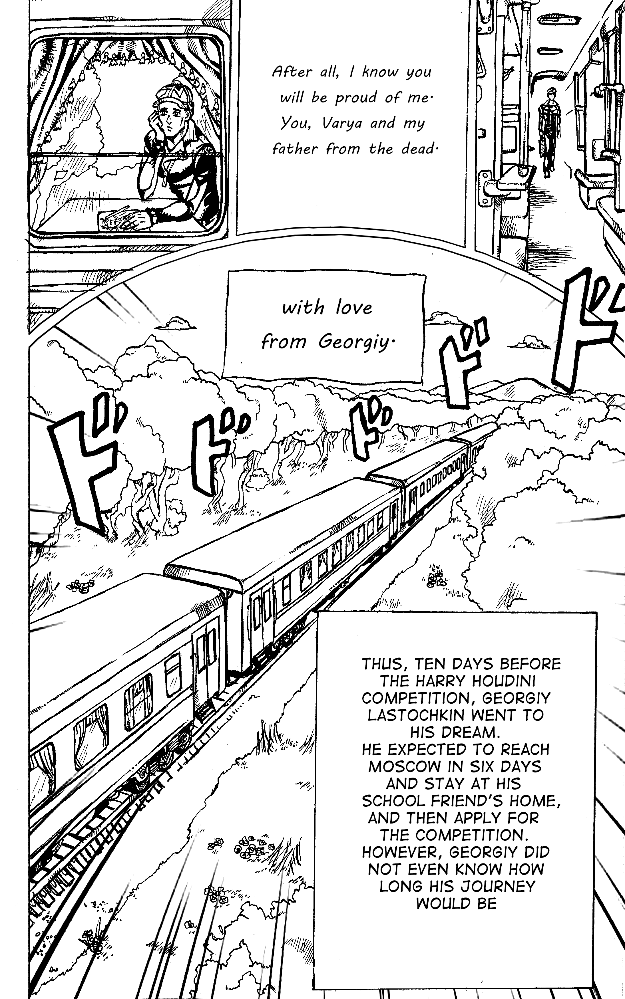 Jojo's Bizarre Adventure: Moscow Calling (Doujinshi) chapter 4 - page 37