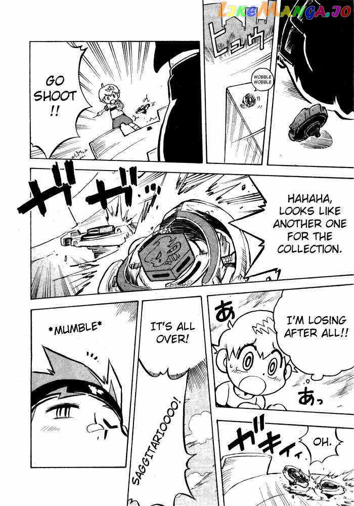 Metal Fight Beyblade chapter 1 - page 10