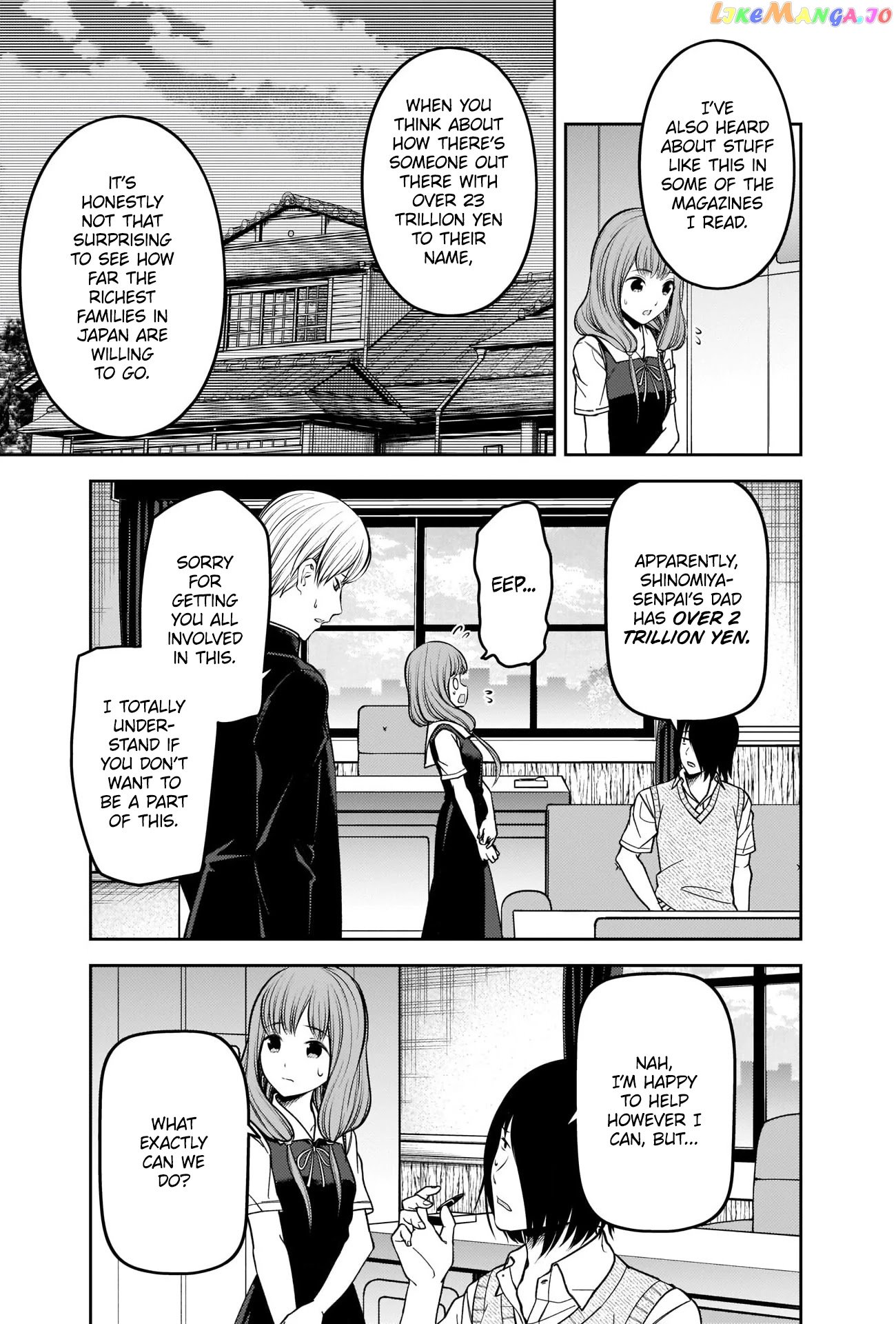 Kaguya-sama wa Kokurasetai - Tensai-tachi no Renai Zunousen Chapter 250 - page 5