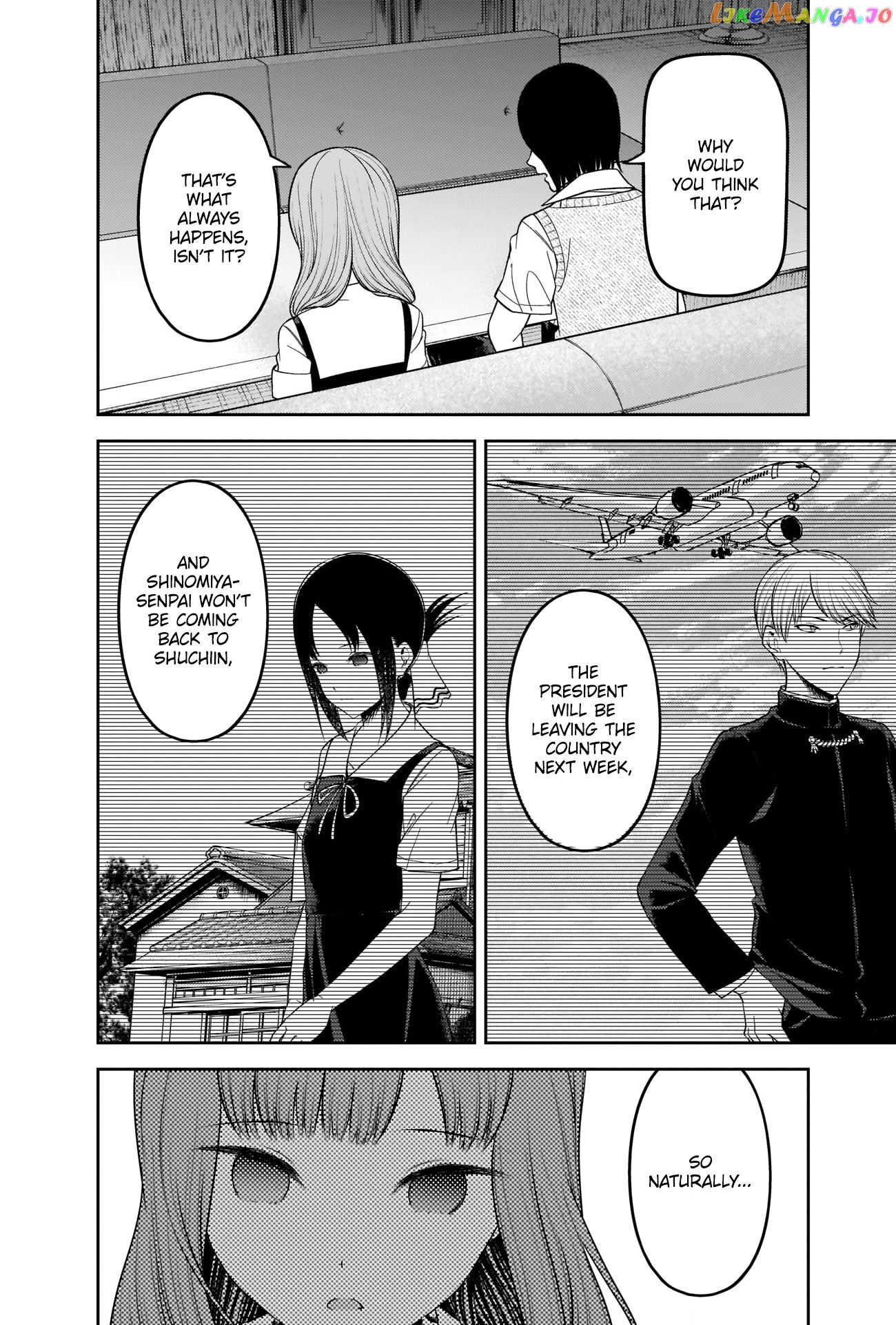 Kaguya-sama wa Kokurasetai - Tensai-tachi no Renai Zunousen Chapter 247 - page 6