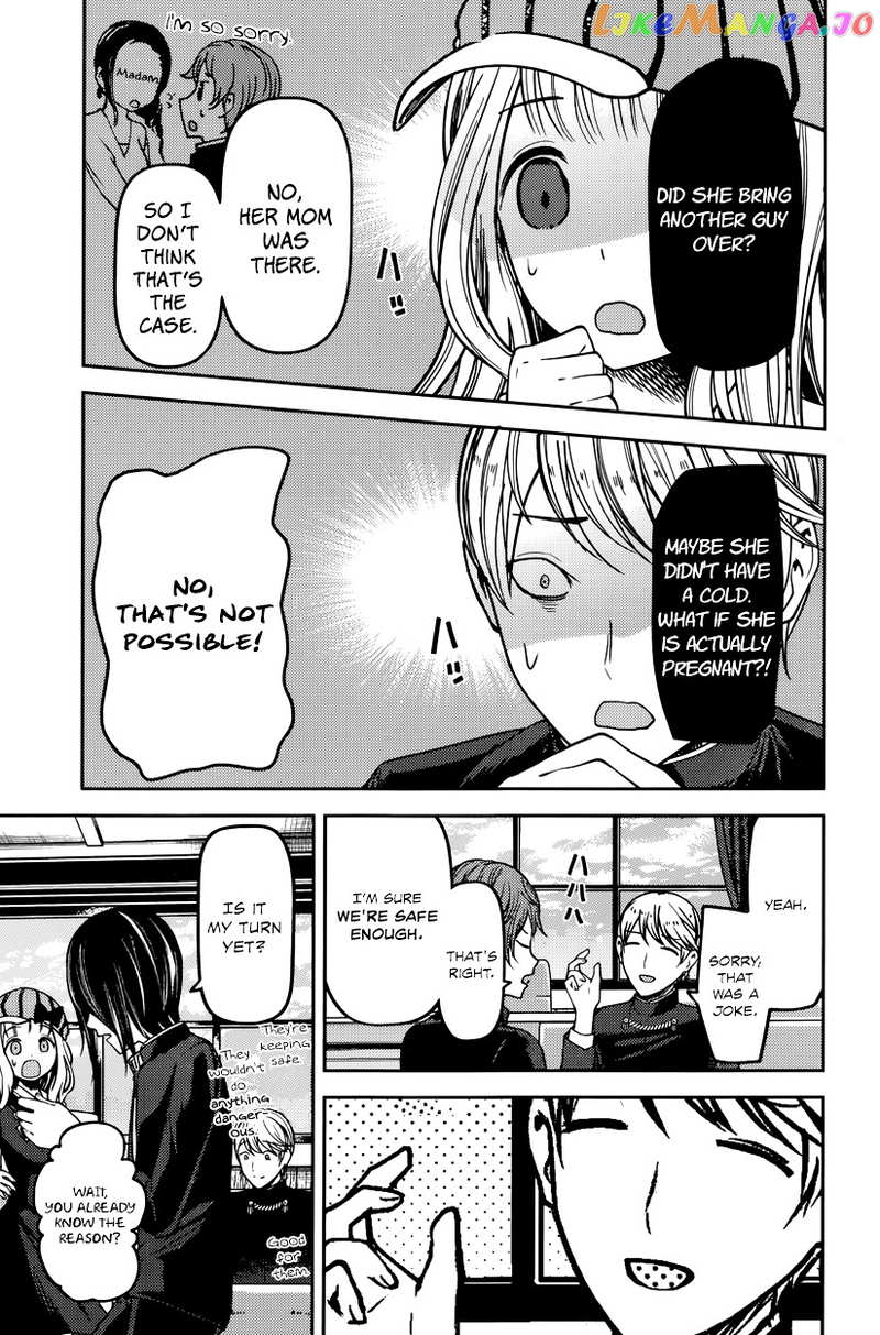 Kaguya-sama wa Kokurasetai - Tensai-tachi no Renai Zunousen Chapter 76 - page 9