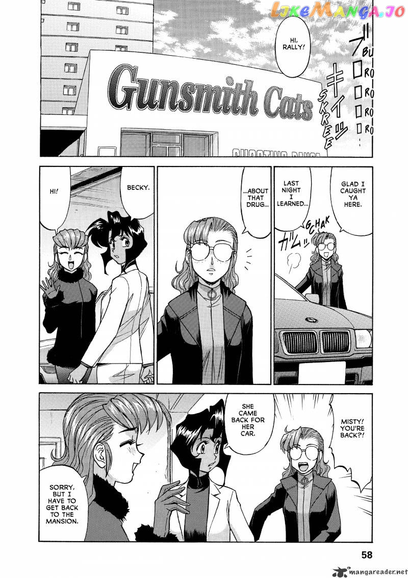 Gunsmith Cats Burst chapter 5 - page 59