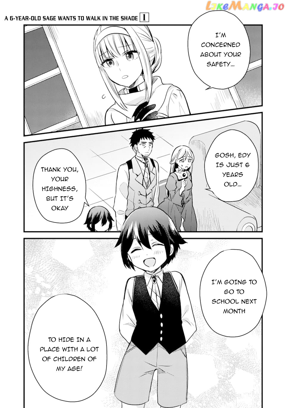 6-sai no Kenja wa Hikage no Michi wo Ayumitai chapter 3 - page 24