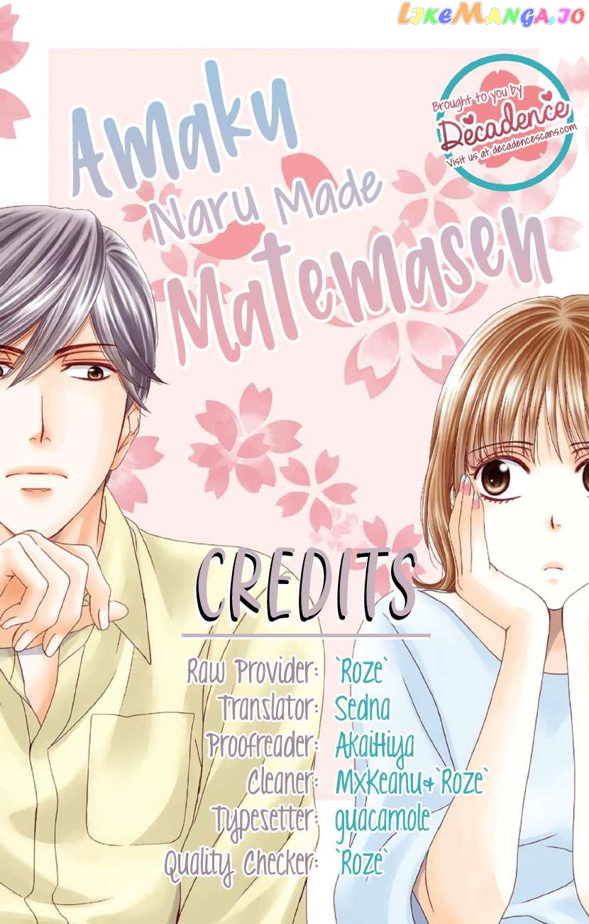 Amaku Naru Made Matemasen chapter 4 - page 36