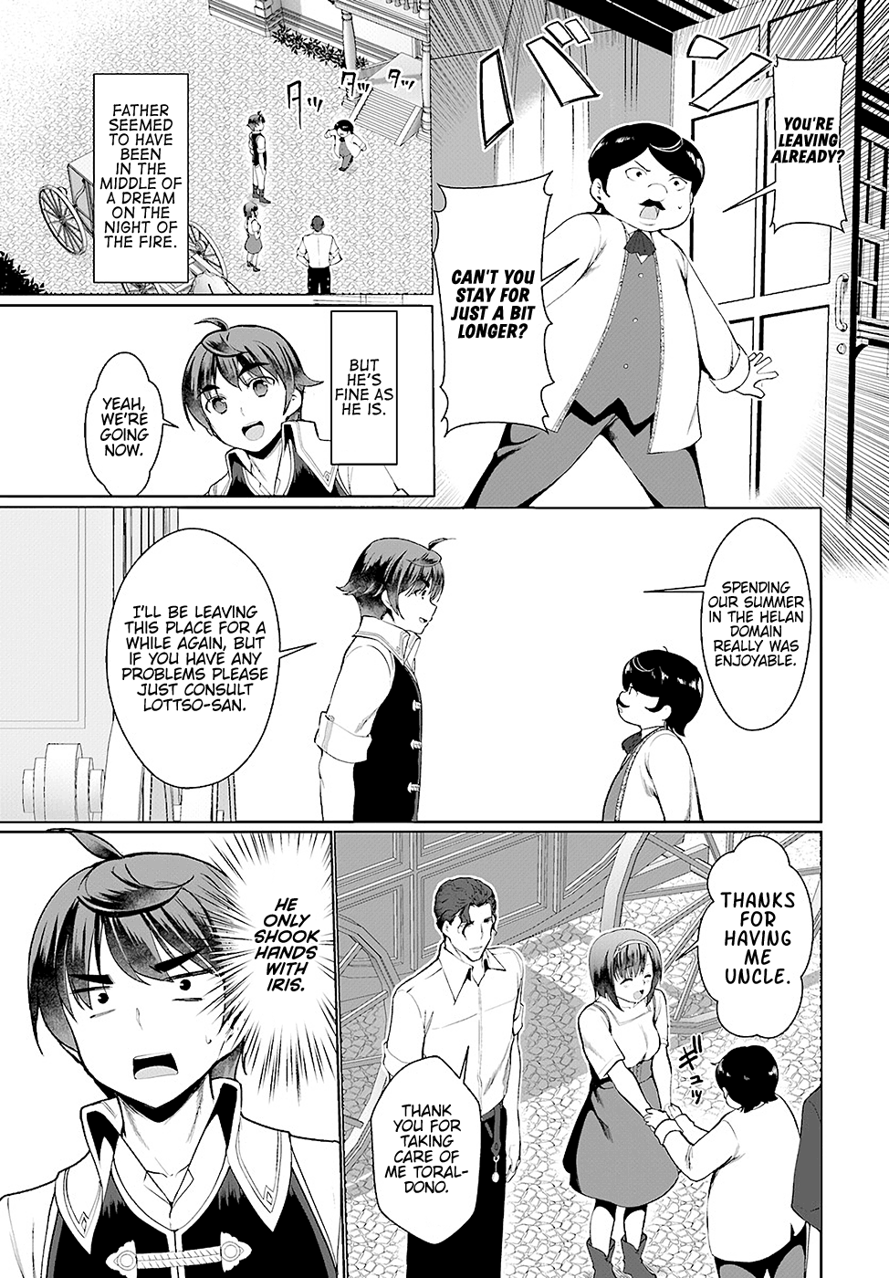 Botsuraku Youtei Nanode, Kajishokunin Wo Mezasu chapter 23 - page 36