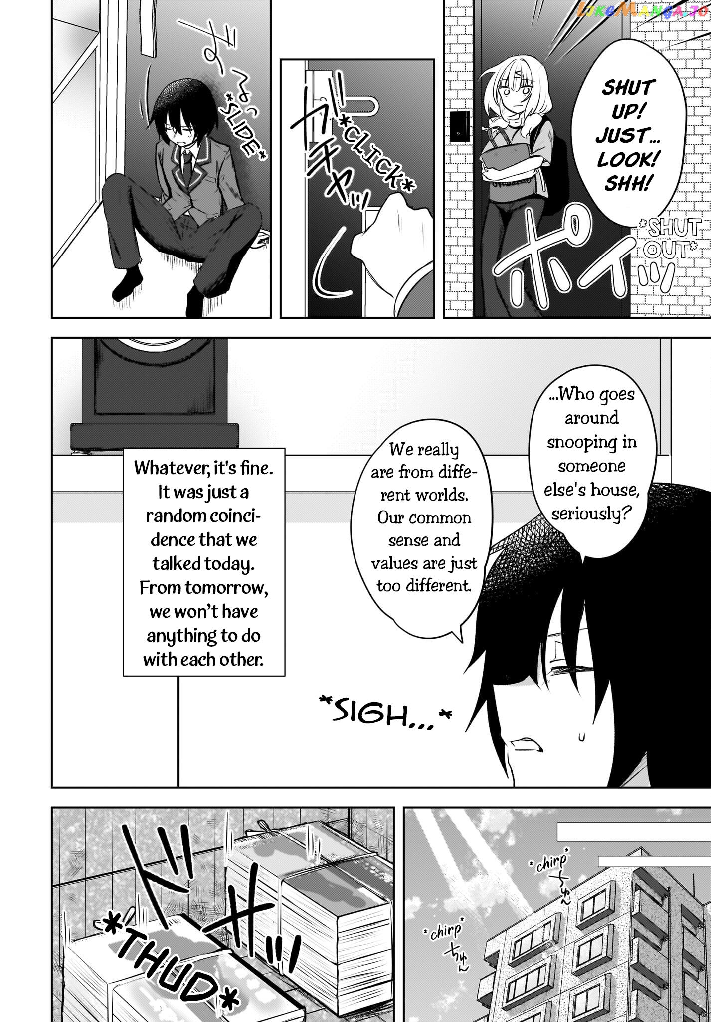 The Gal Sitting Behind Me Likes Me -Maybe I'm Screwed Already- chapter 1 - page 11