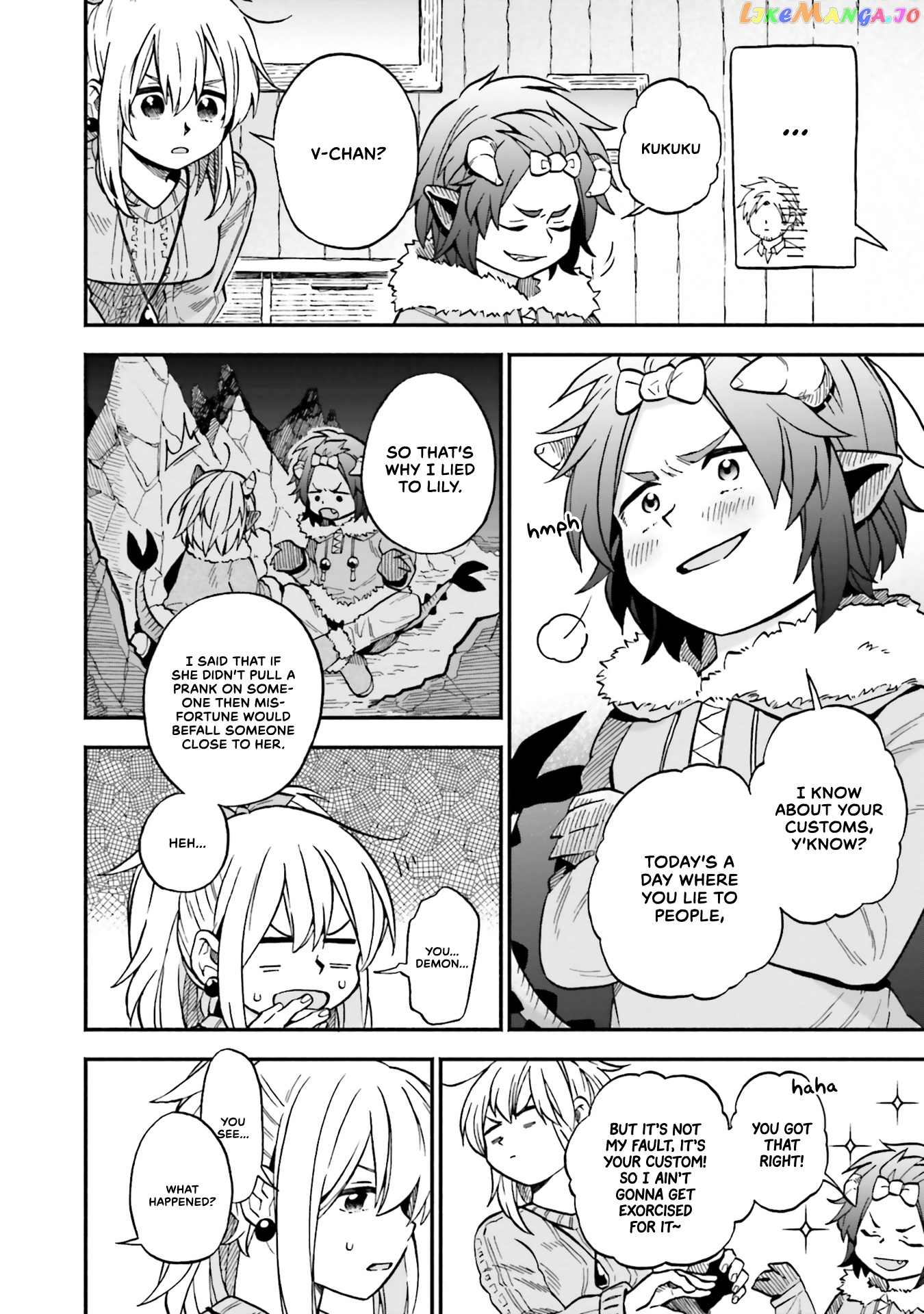Exorcist and Devil-chan chapter 35 - page 4