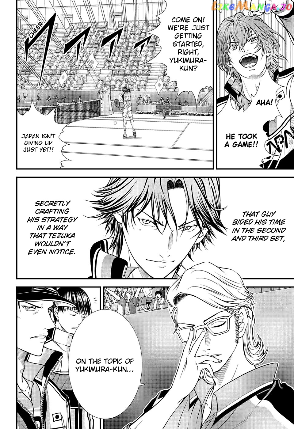 New Prince of Tennis chapter 310 - page 8