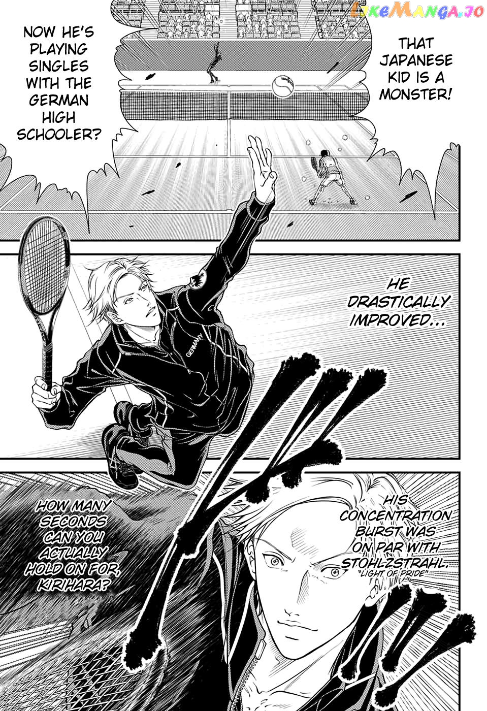New Prince of Tennis chapter 327 - page 3