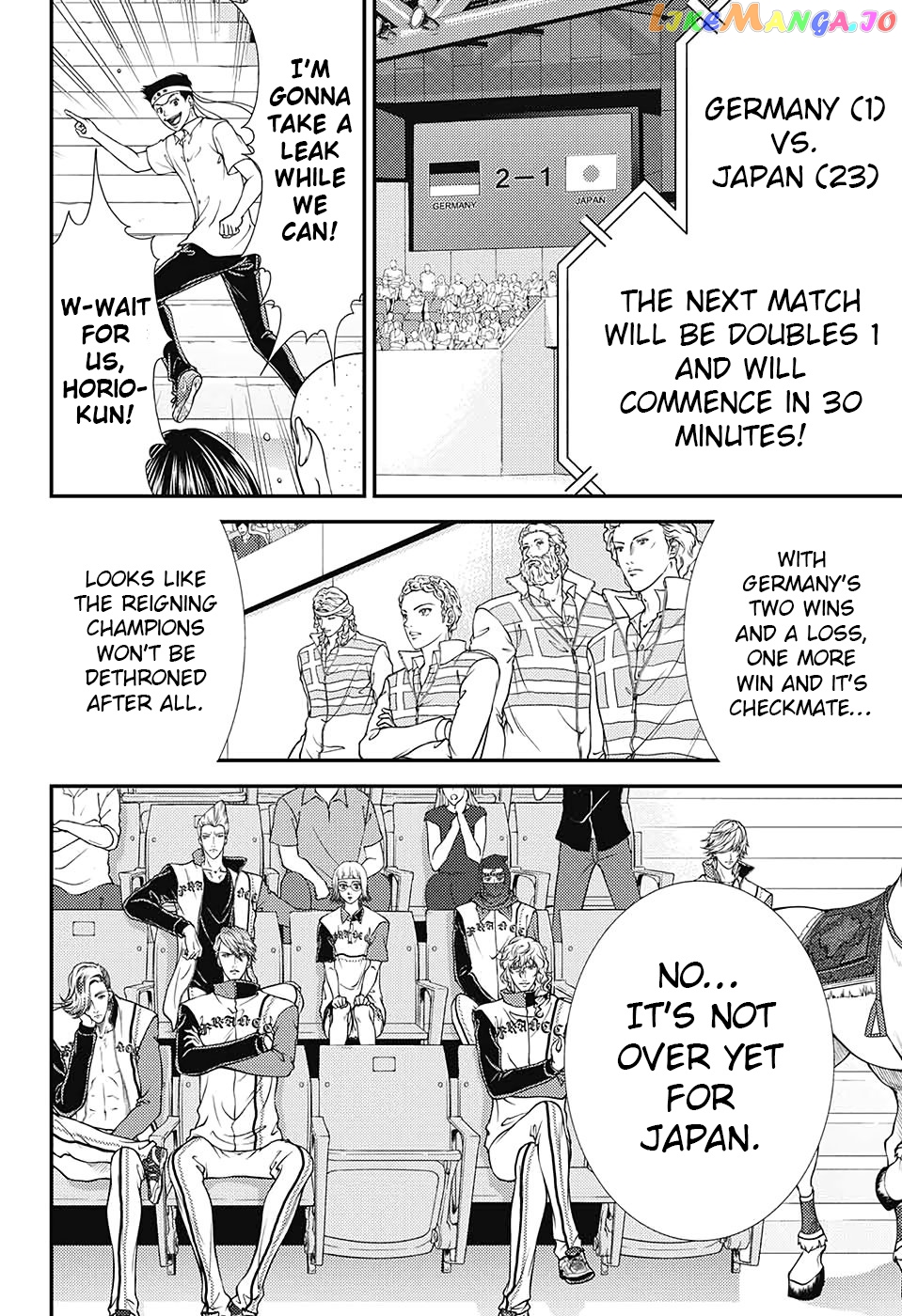 New Prince of Tennis chapter 316 - page 4