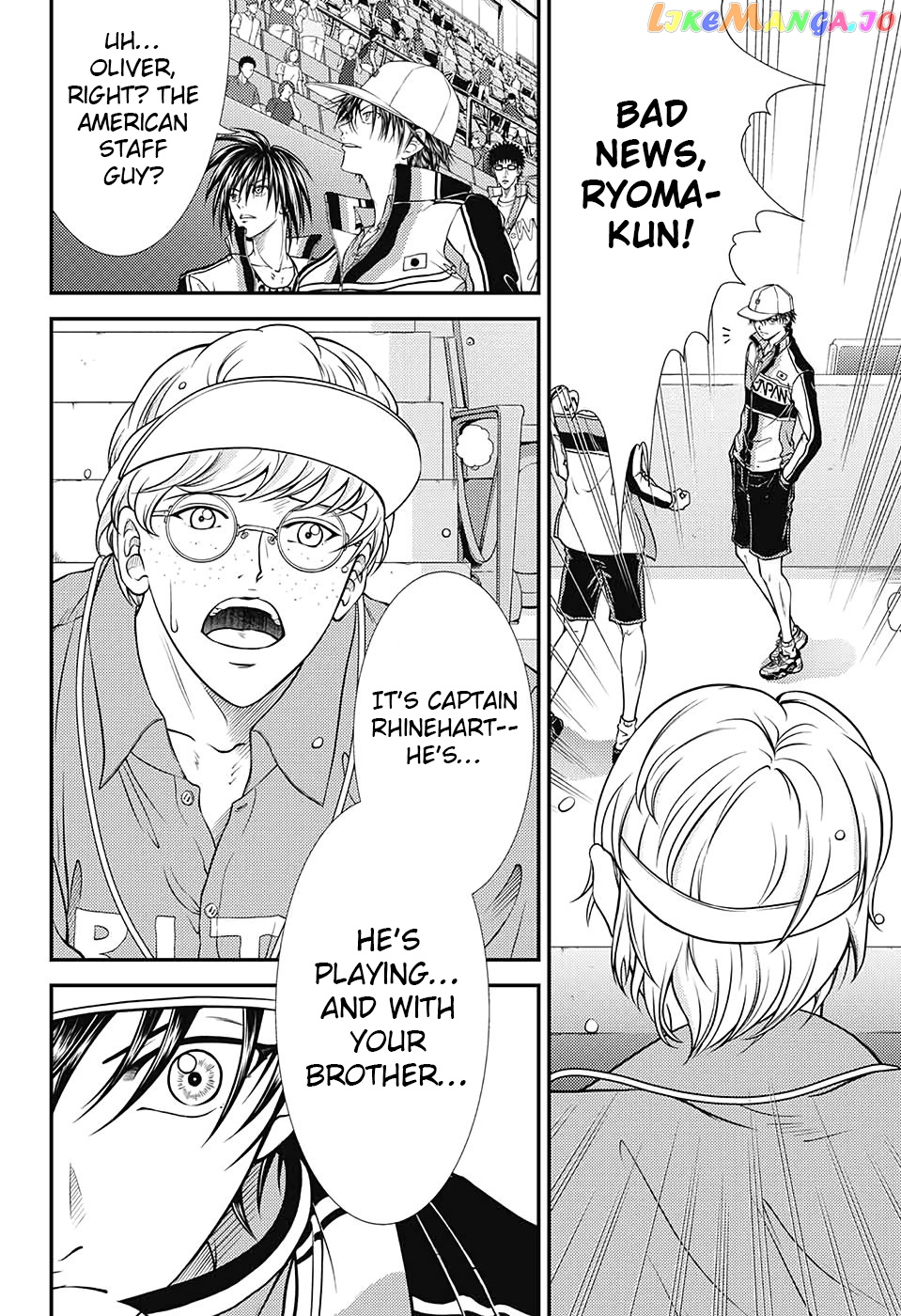 New Prince of Tennis chapter 316 - page 6