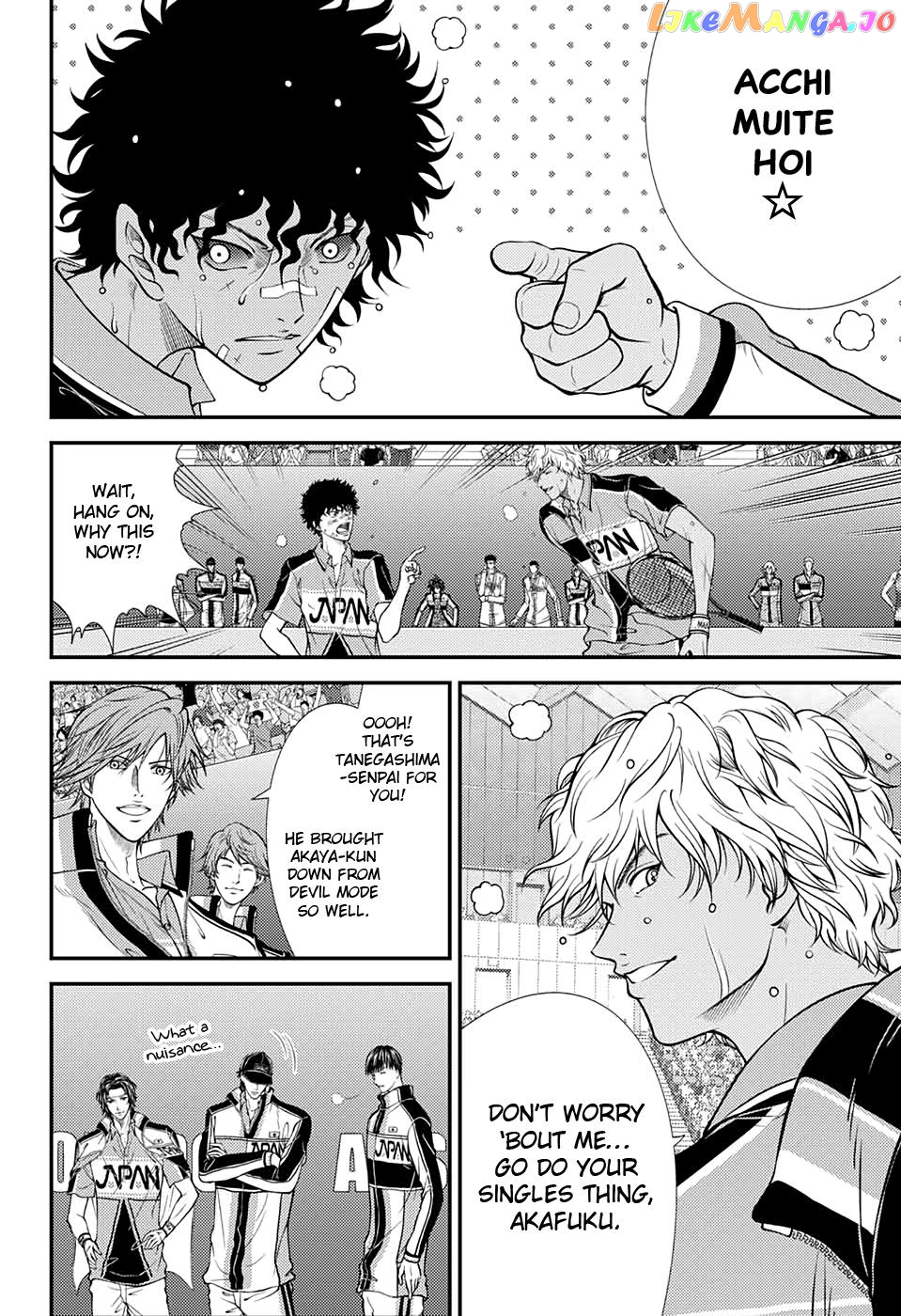 New Prince of Tennis chapter 334 - page 7