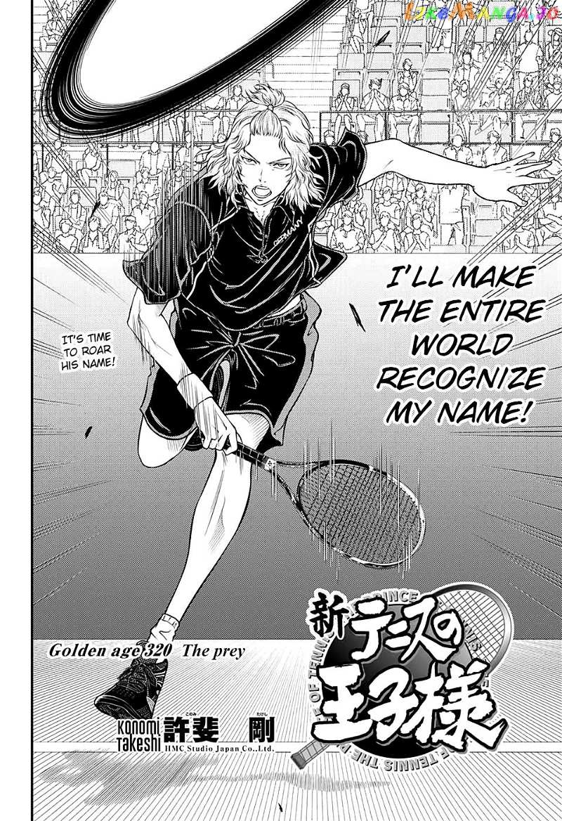 New Prince of Tennis chapter 320 - page 2