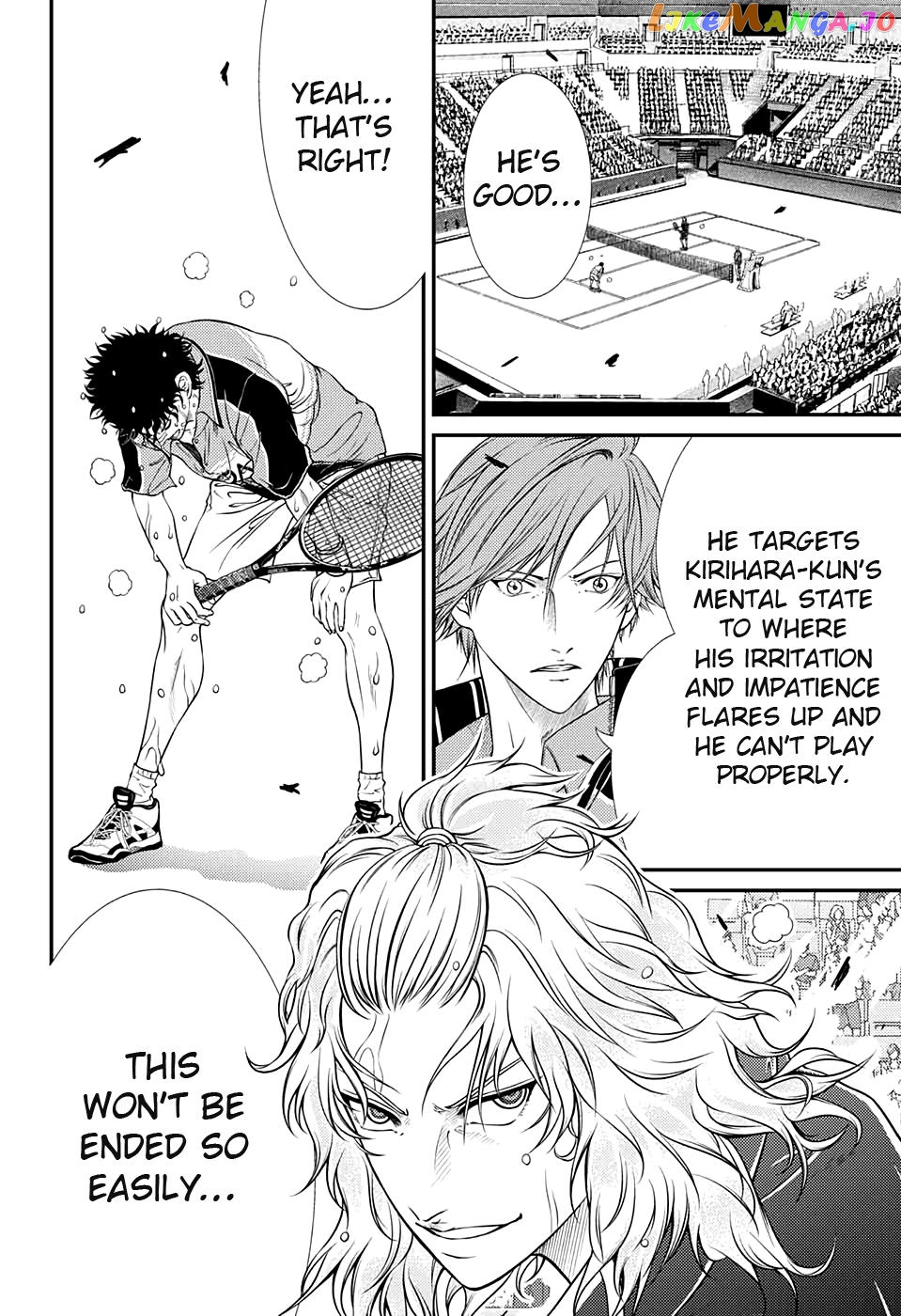 New Prince of Tennis chapter 324 - page 4