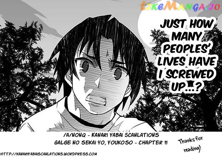 Gyarugewe No Sekai Yo, Youkoso! chapter 11 - page 38