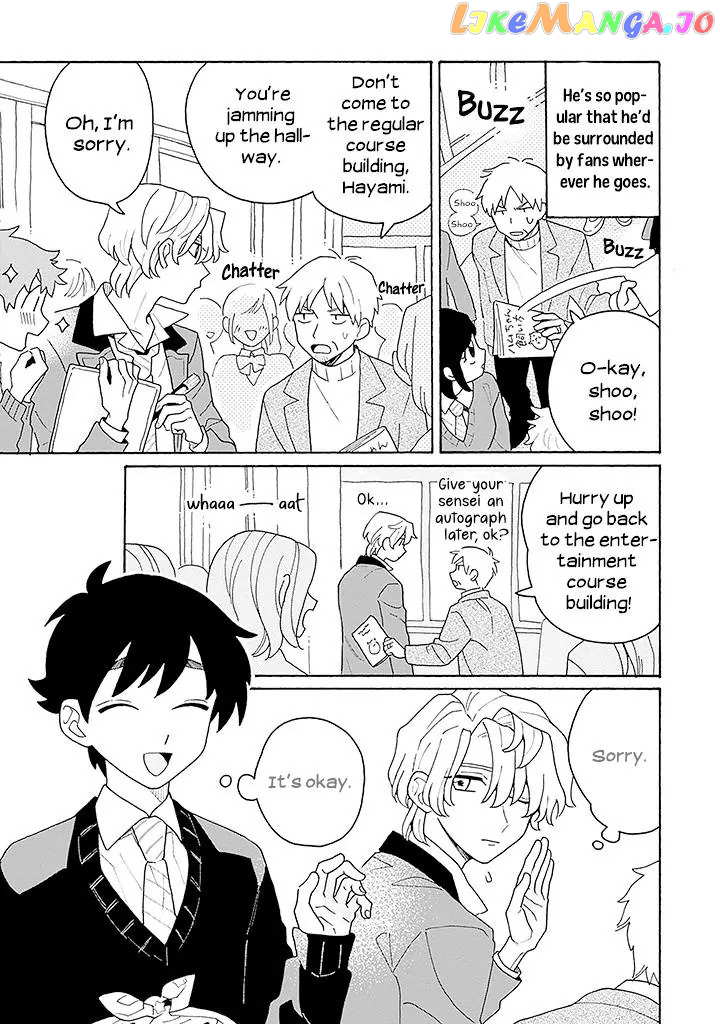 Lovesick Idol Ryuusei-kun Won't Give Up! Chapter 1 - page 9