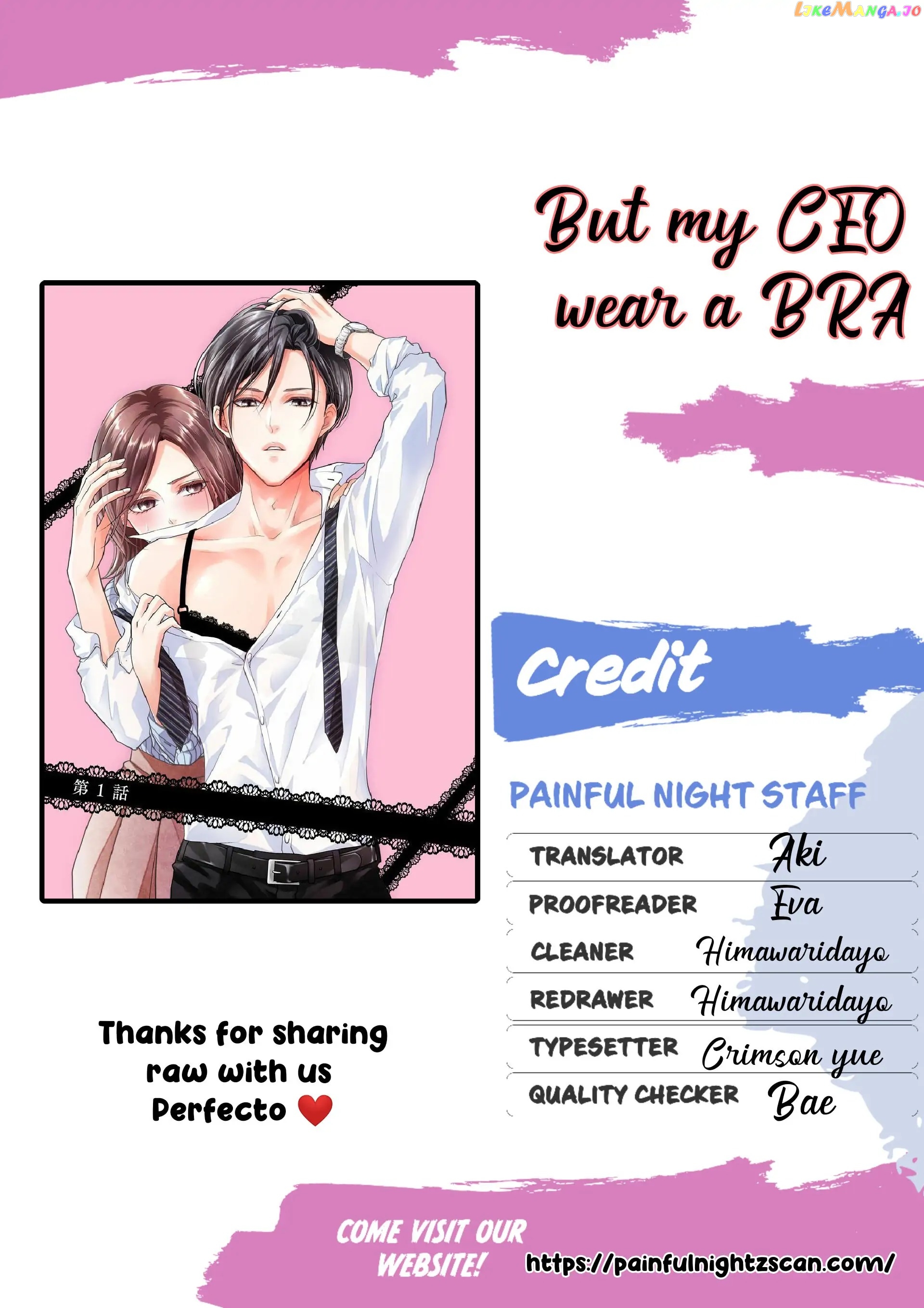 But my CEO wear a BRA Chapter 3 - page 1