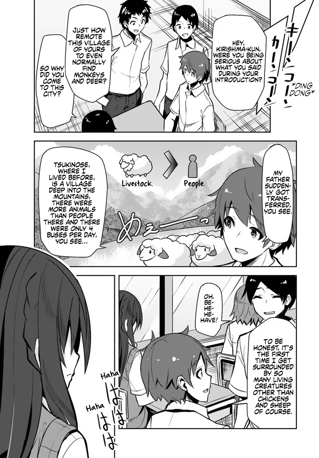 Tenkosaki: The Neat And Pretty Girl At My New School Is A Childhood Friend Of Mine Who I Thought Was A Boy chapter 1 - page 9