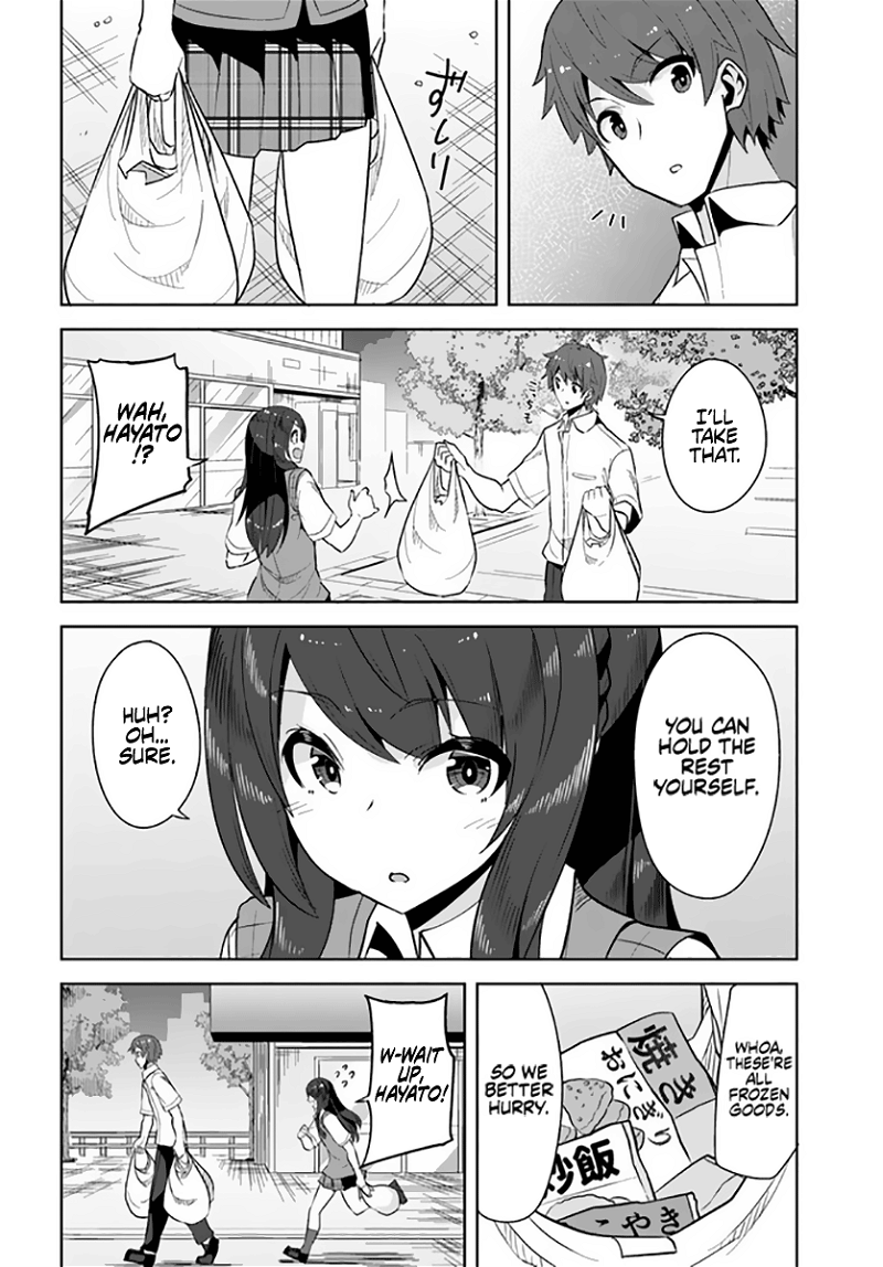 Tenkosaki: The Neat And Pretty Girl At My New School Is A Childhood Friend Of Mine Who I Thought Was A Boy chapter 4 - page 9