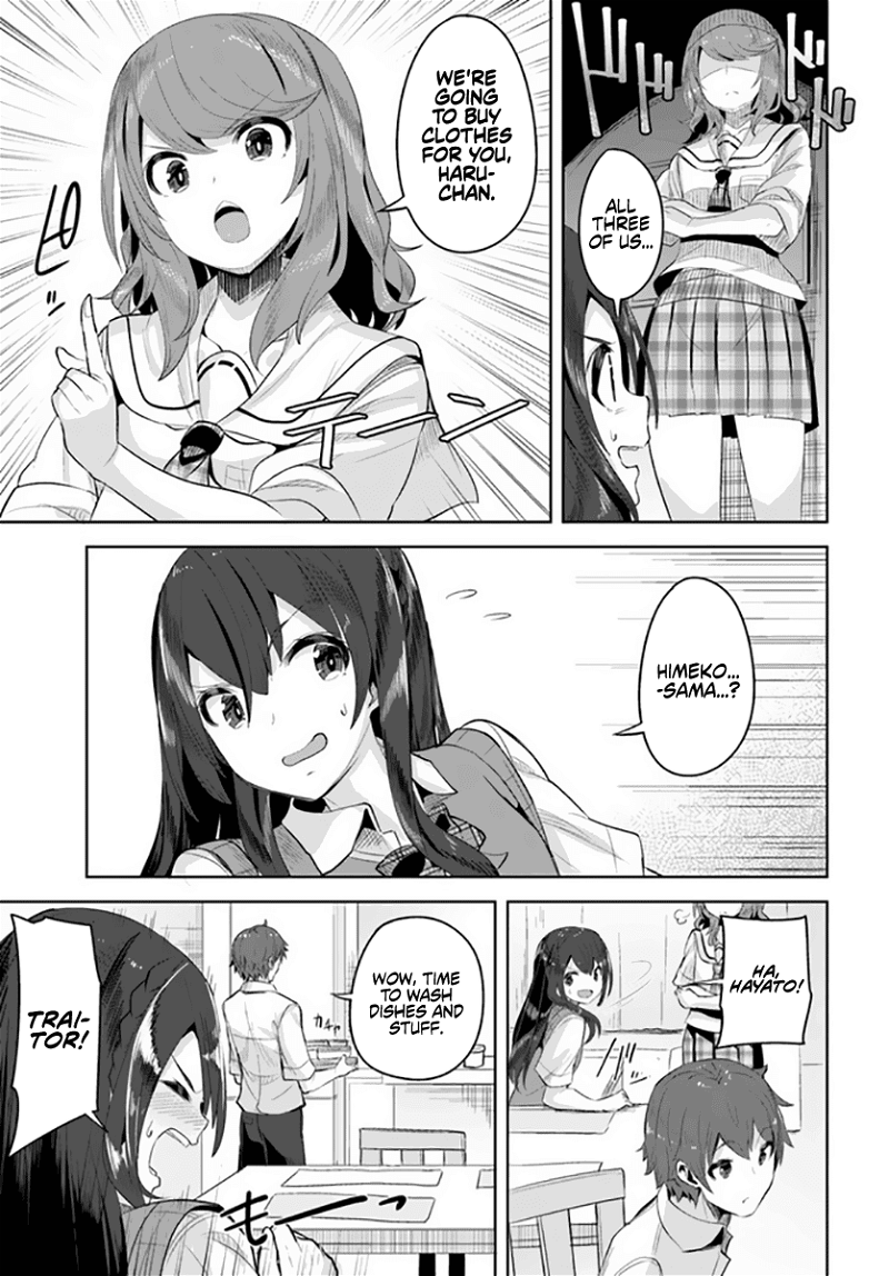 Tenkosaki: The Neat And Pretty Girl At My New School Is A Childhood Friend Of Mine Who I Thought Was A Boy chapter 8 - page 13