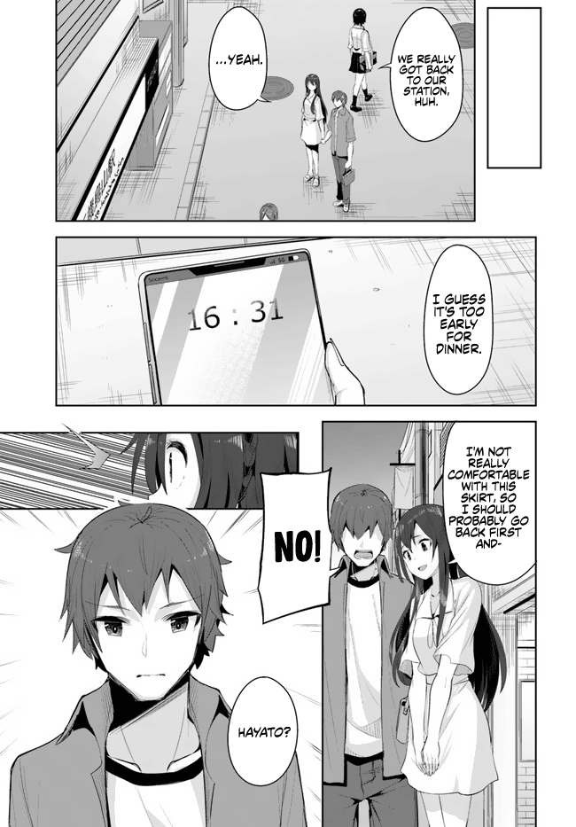 Tenkosaki: The Neat And Pretty Girl At My New School Is A Childhood Friend Of Mine Who I Thought Was A Boy chapter 10 - page 23