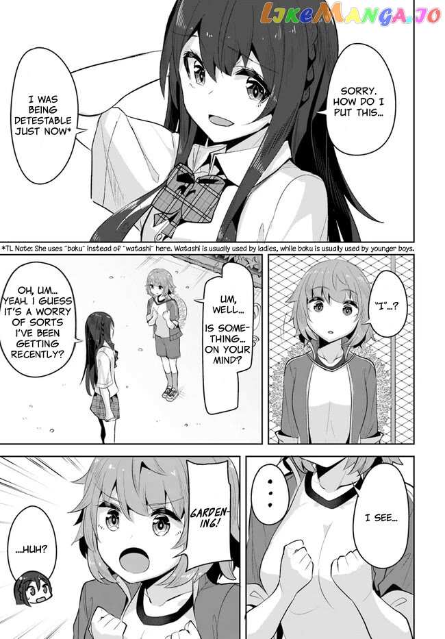 Tenkosaki: The Neat And Pretty Girl At My New School Is A Childhood Friend Of Mine Who I Thought Was A Boy chapter 15 - page 9